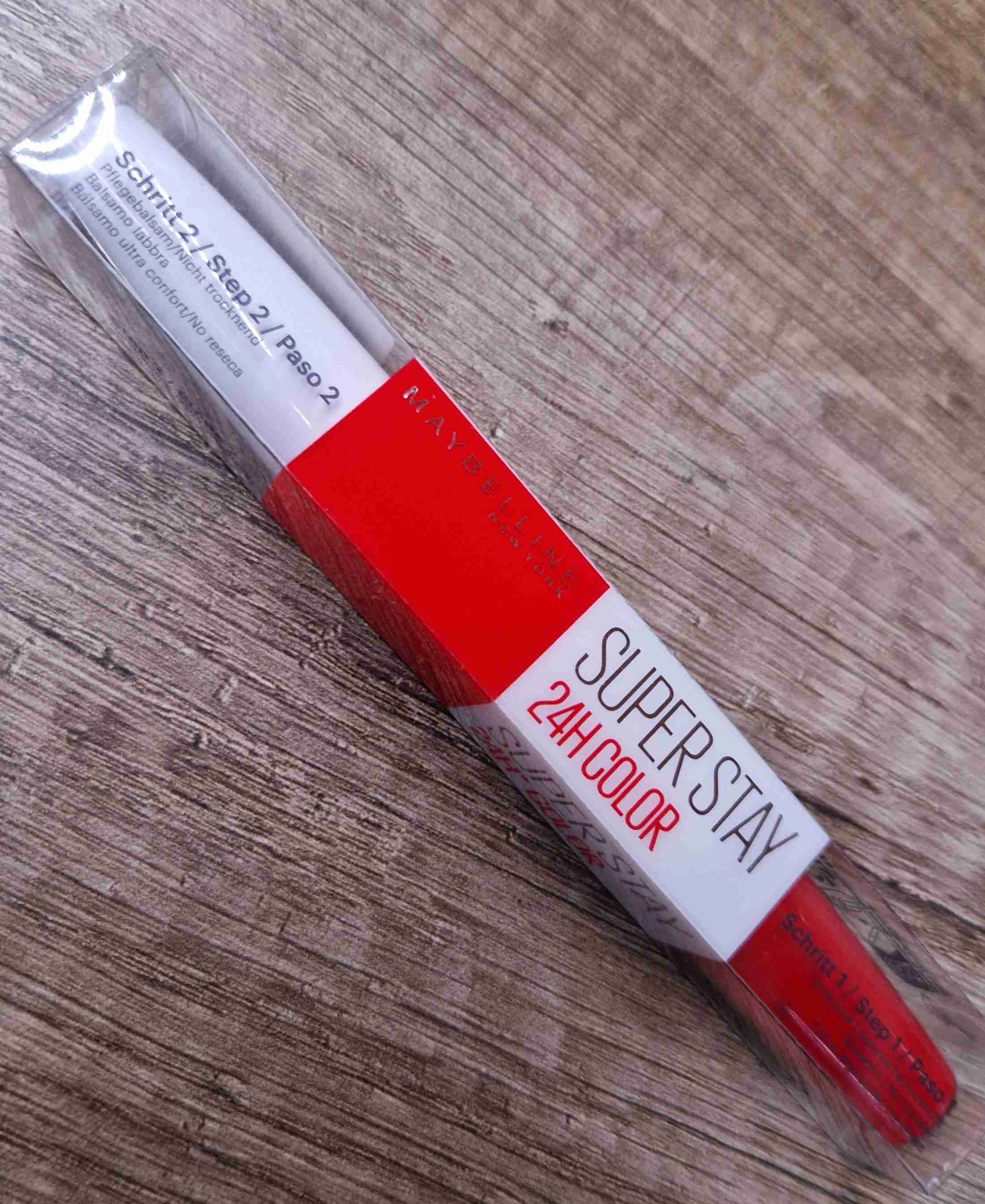 Lippenstift Super Stay 24H Color 560 Red Alert