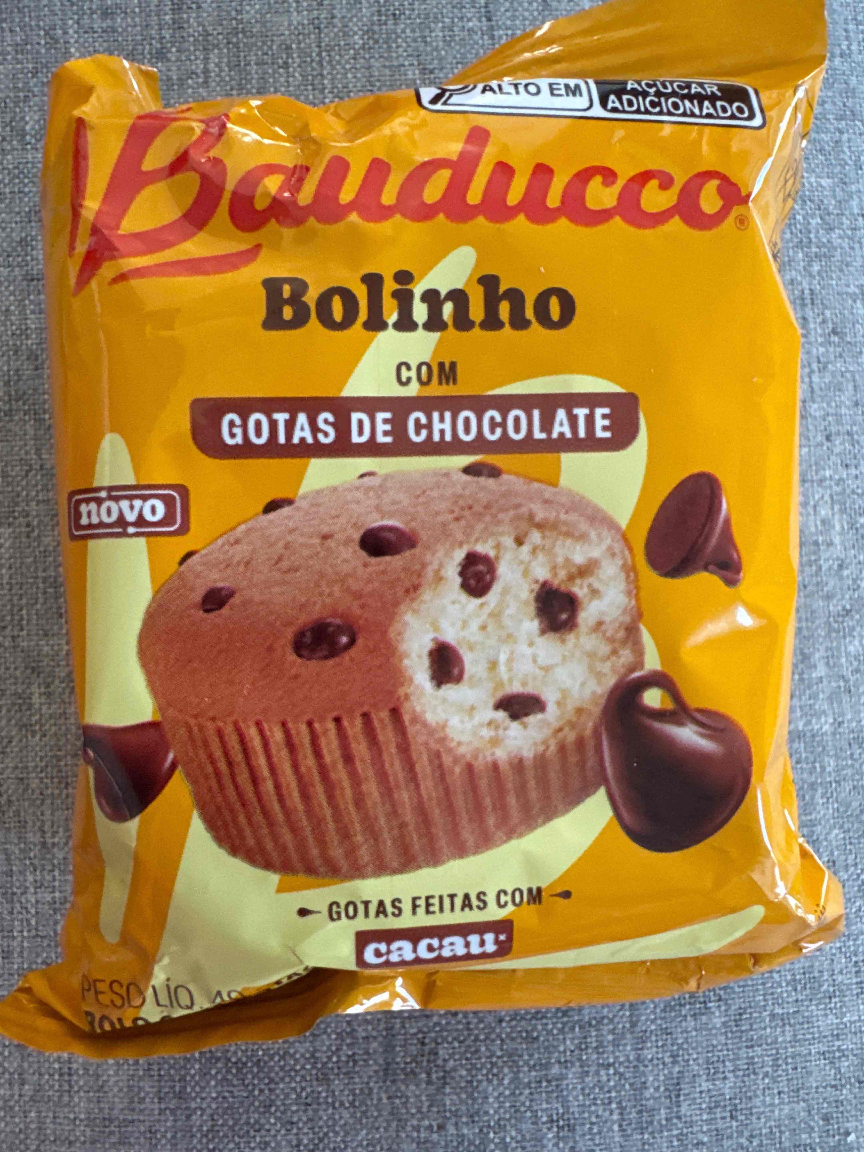 Bolinho com Gotas de Chocolate 
