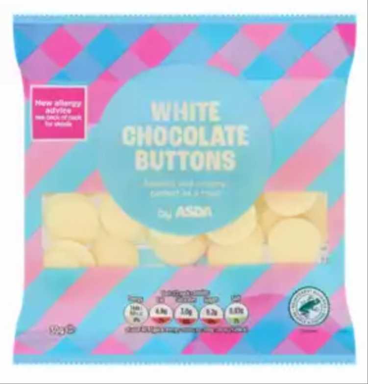 White Chocolate Buttons