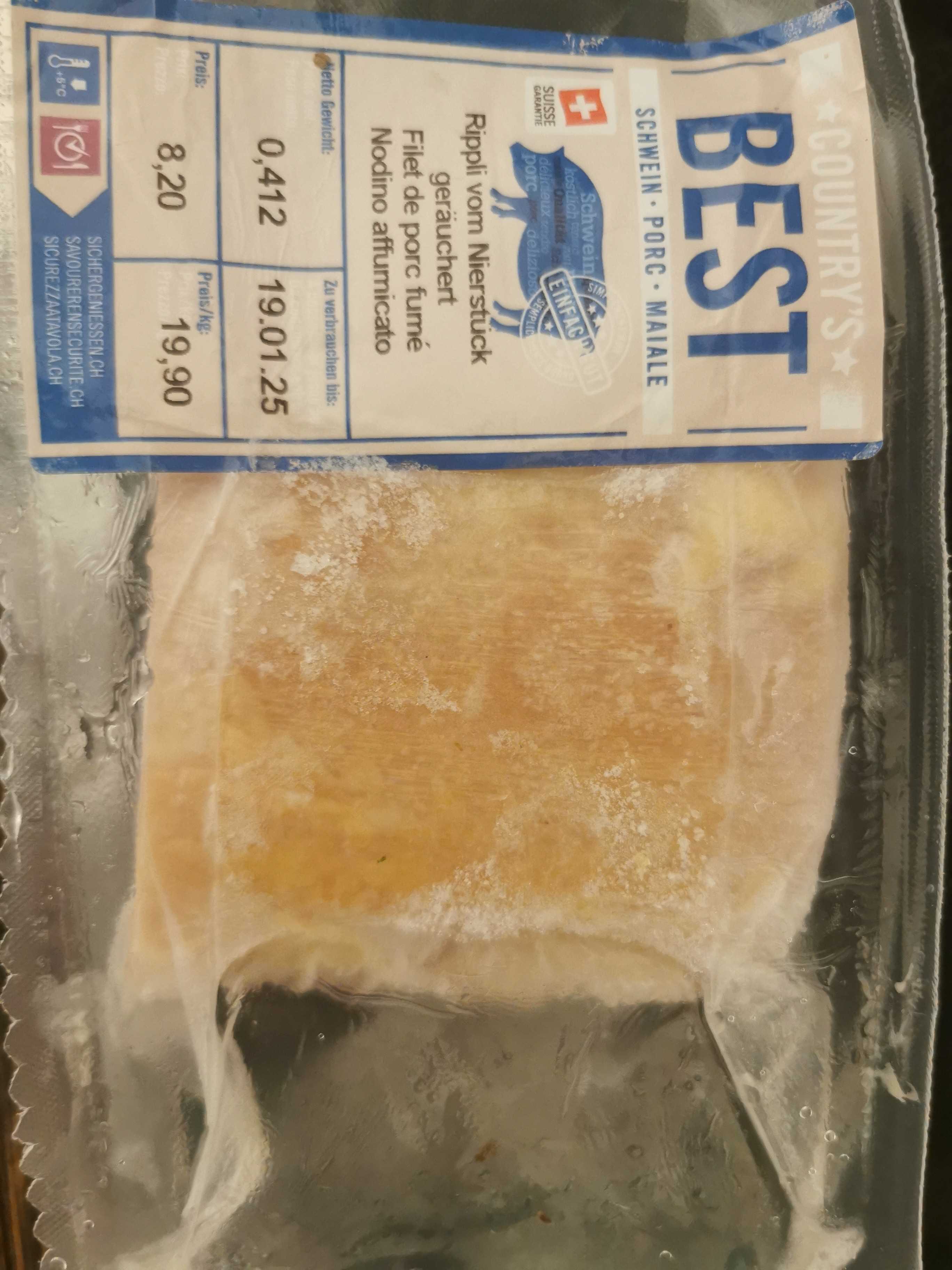 Rippli vom Nierenstückw