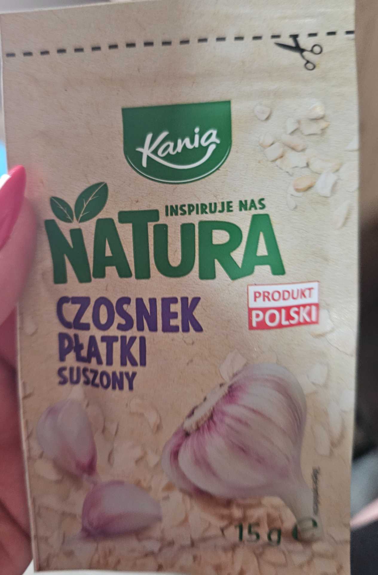 Czosnek płatki suszony