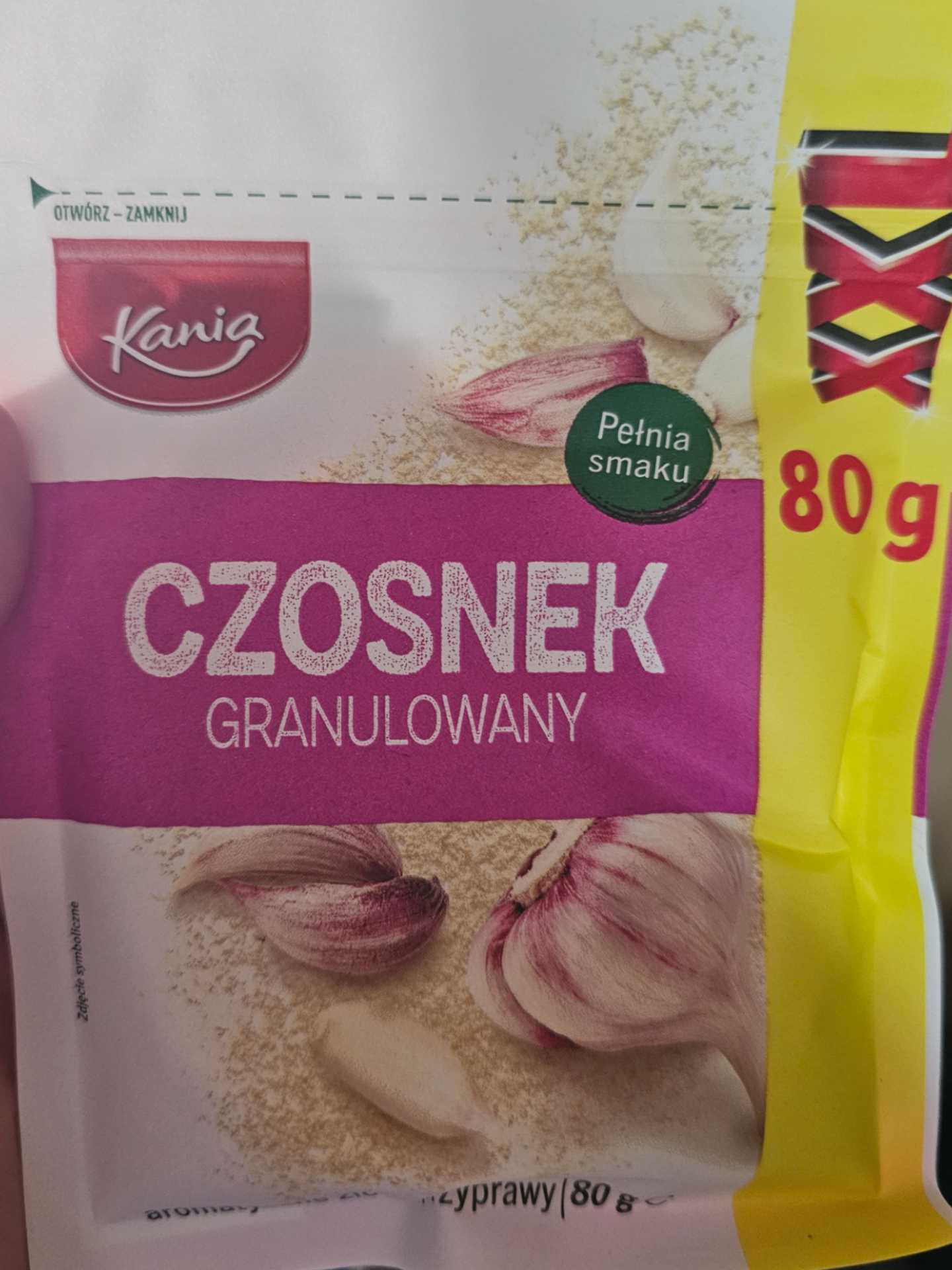 Czosnek granulowany