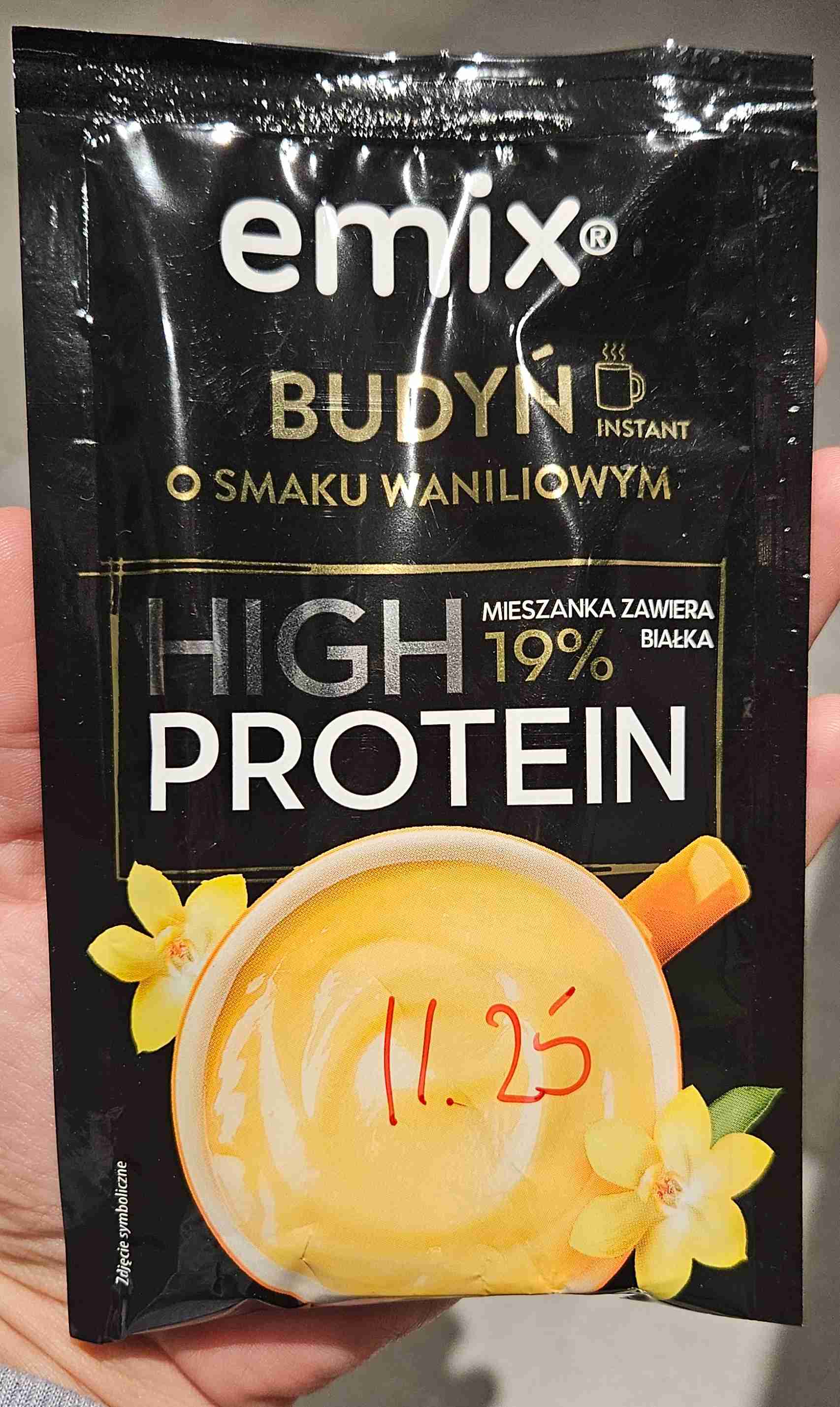 HIGH PROTEIN BUDYŃ O SMAKU WANILIOWYM