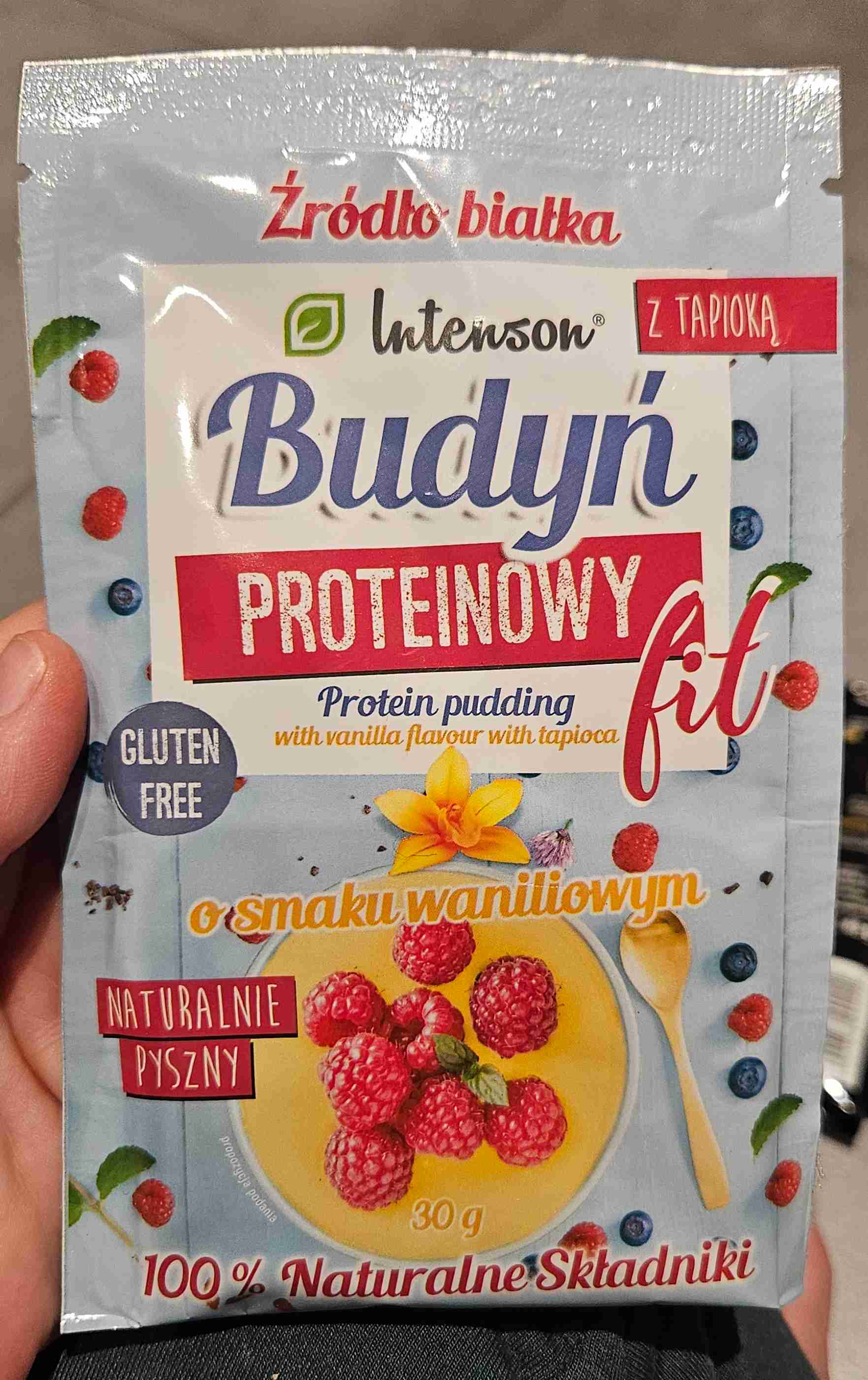 BUDYŃ PROTEINOWY O SMAKU WANILIOWYM Z TAPIOKĄ