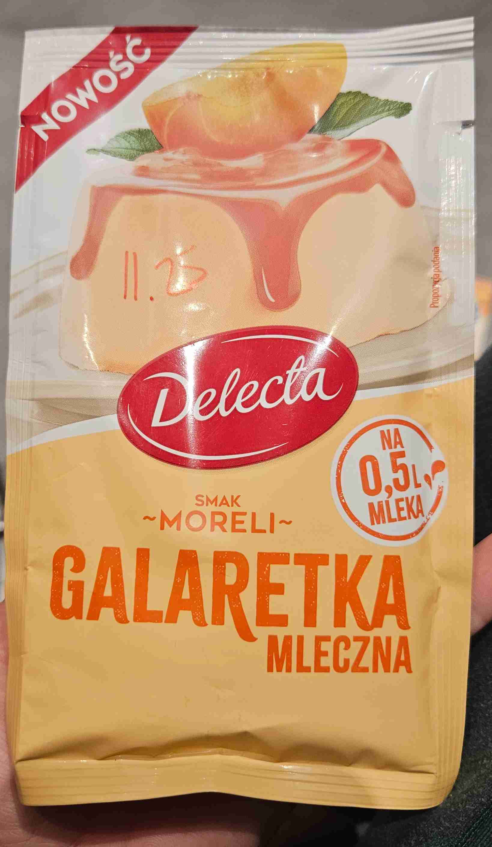 GALARETKA MLECZNA O SMAKU MORELI