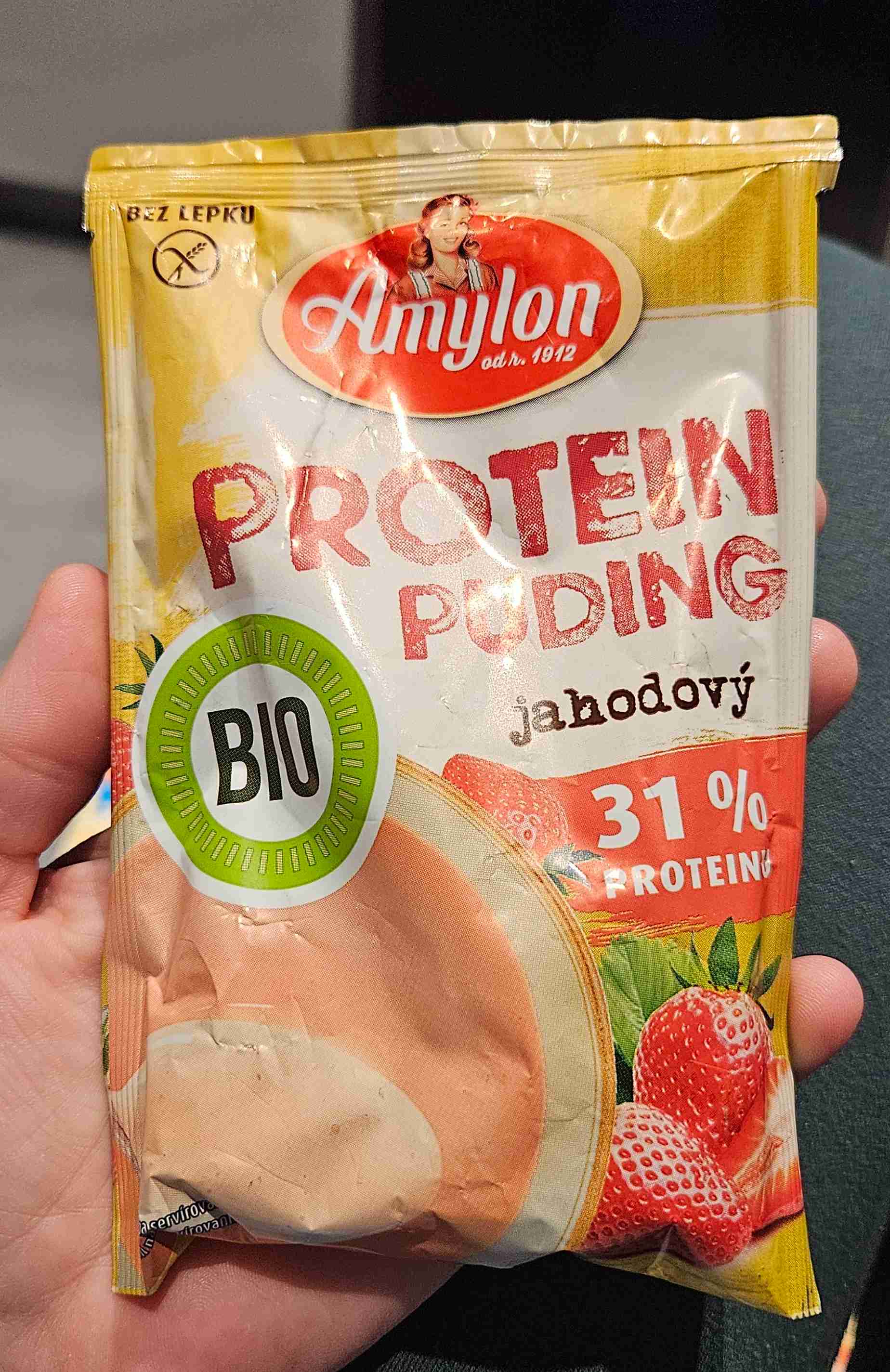 PROTEIN PUDING JAHODOVY