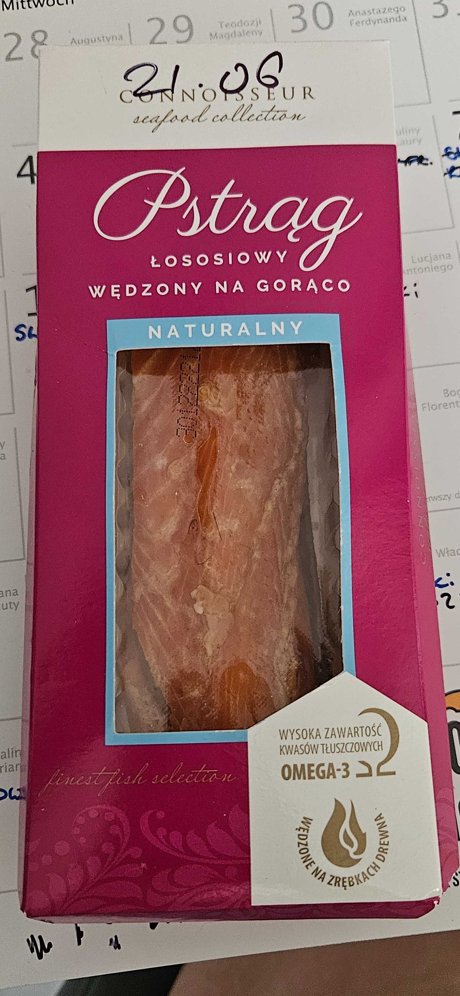 Pstrąg Łososiowy Wędzony na Goraco