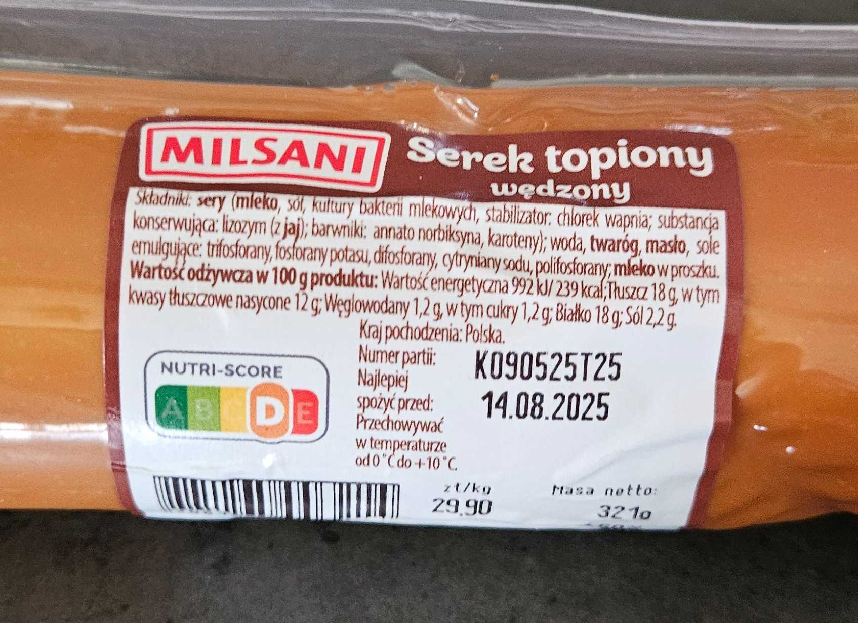 Serek Topiony Wędzony
