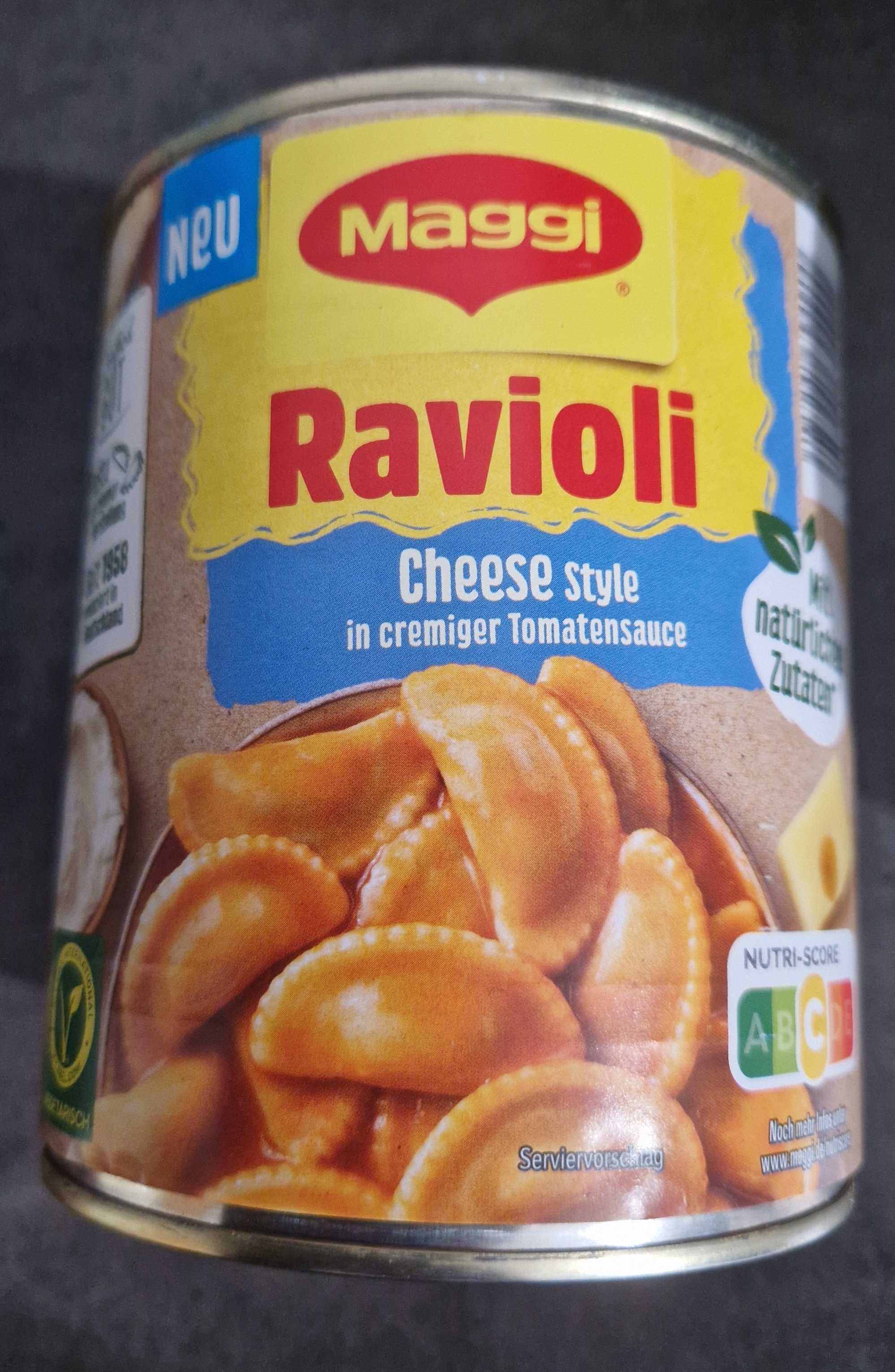 Ravioli Cheese Style