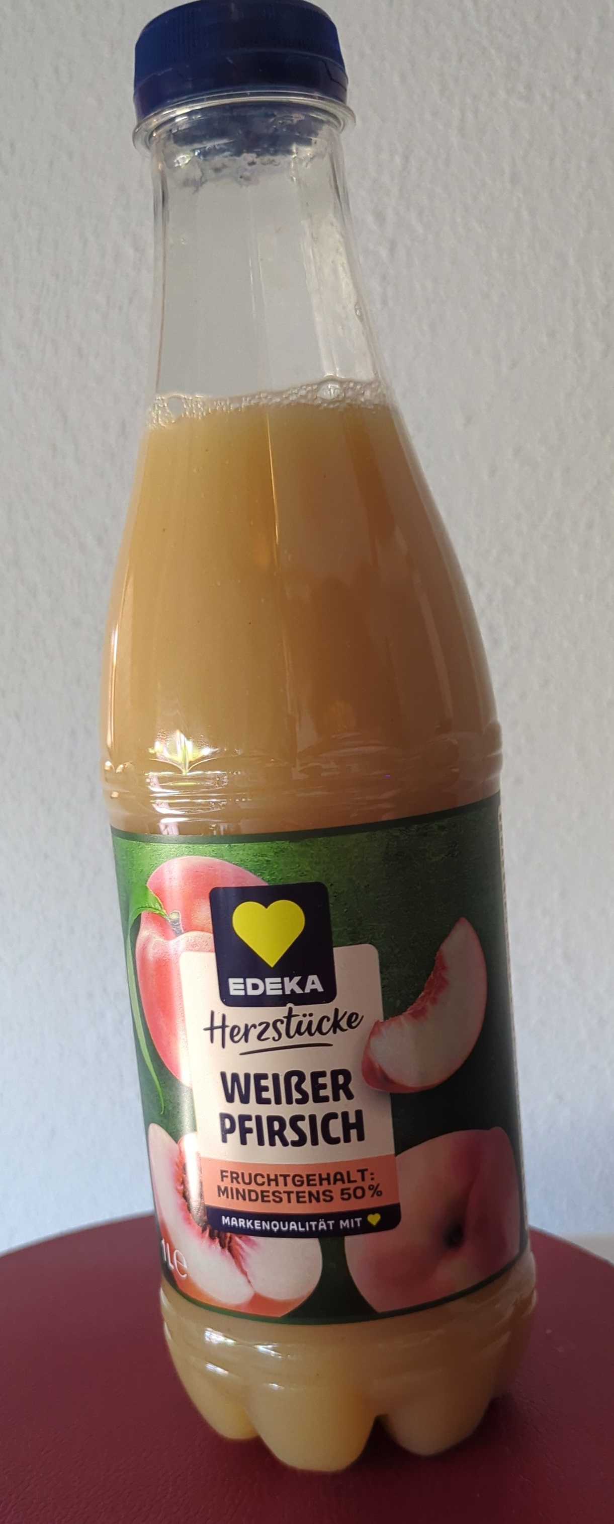 Fruchtsaft weißer Pfirsich