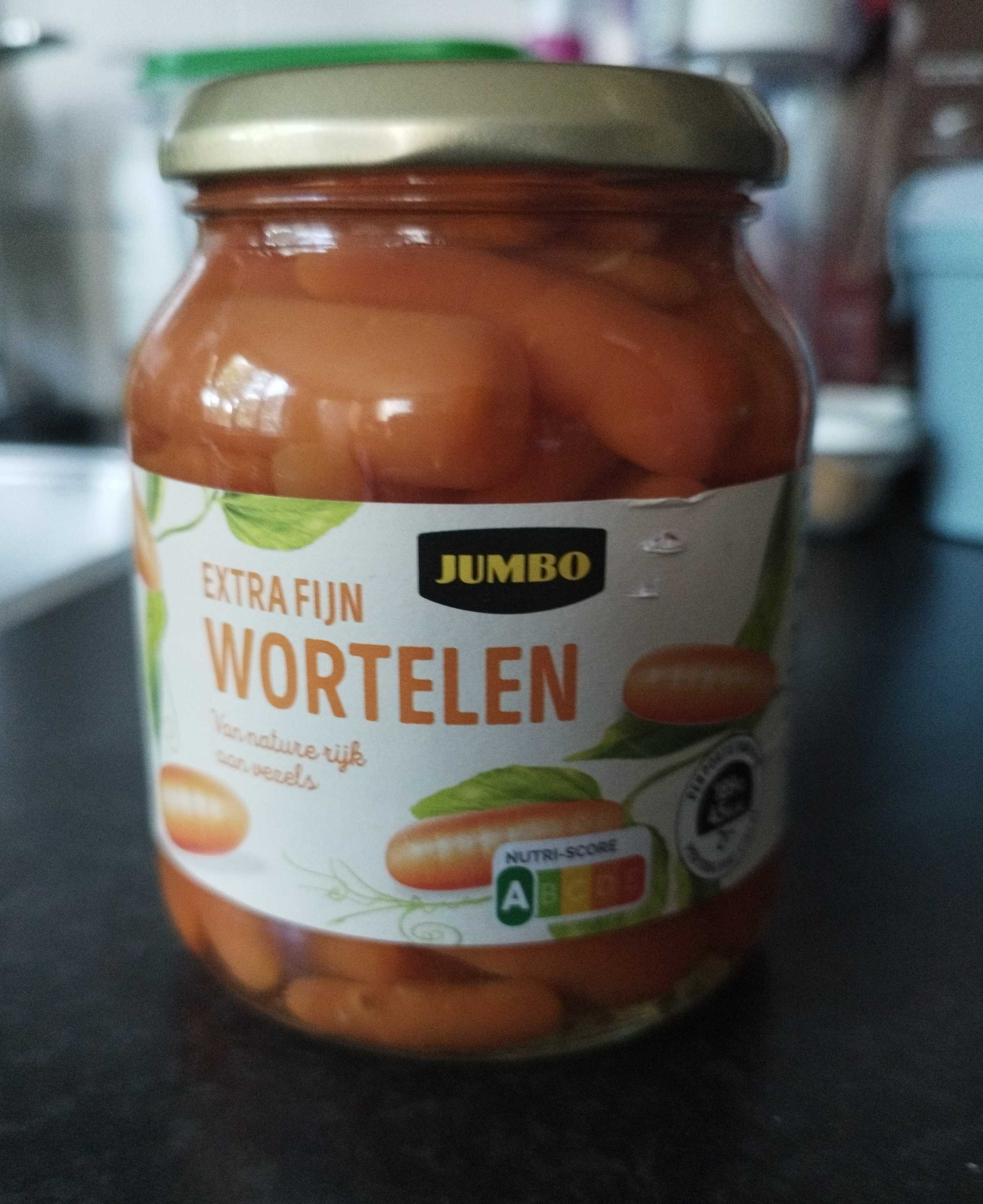 Wortelen, extra fijn