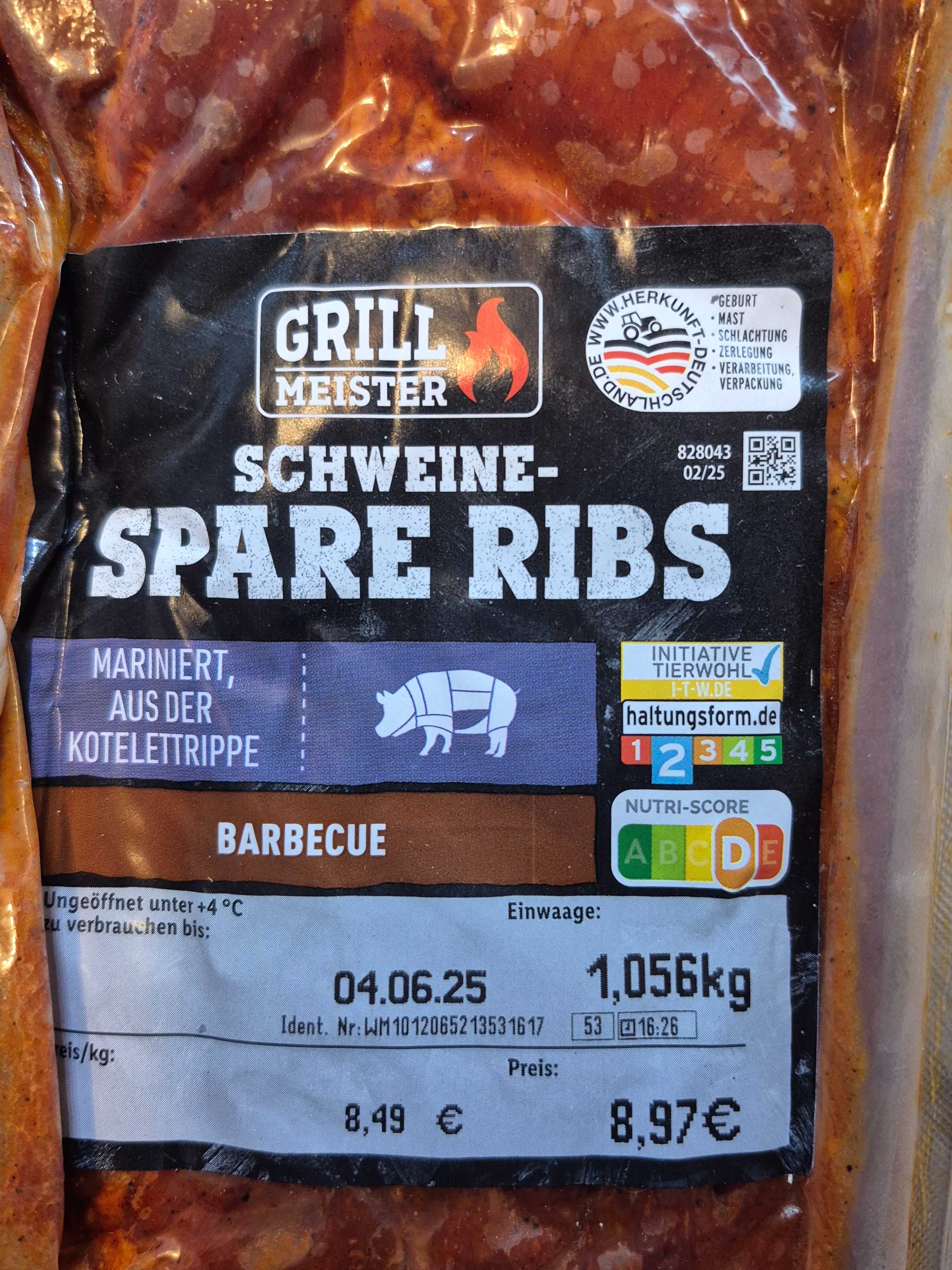 Spare Ribs BBQ