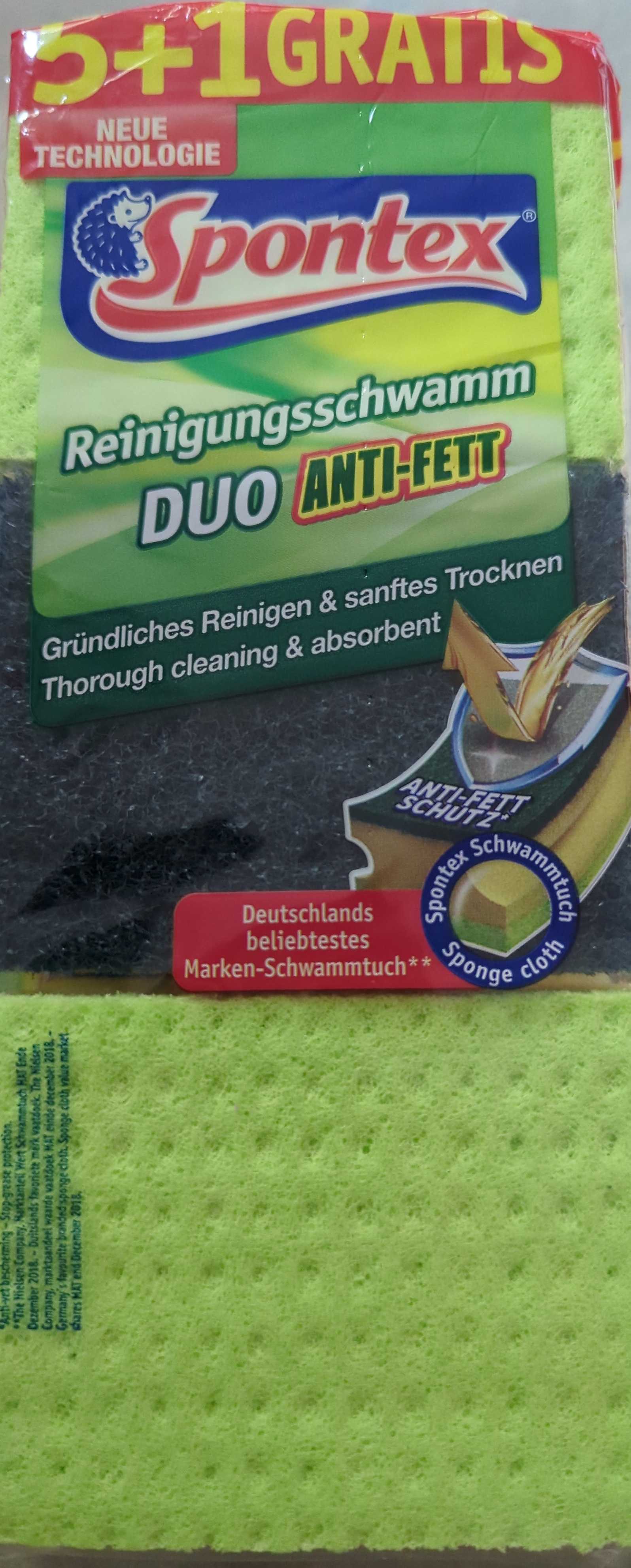 Reinigungsschwamm Duo Anti-Fett