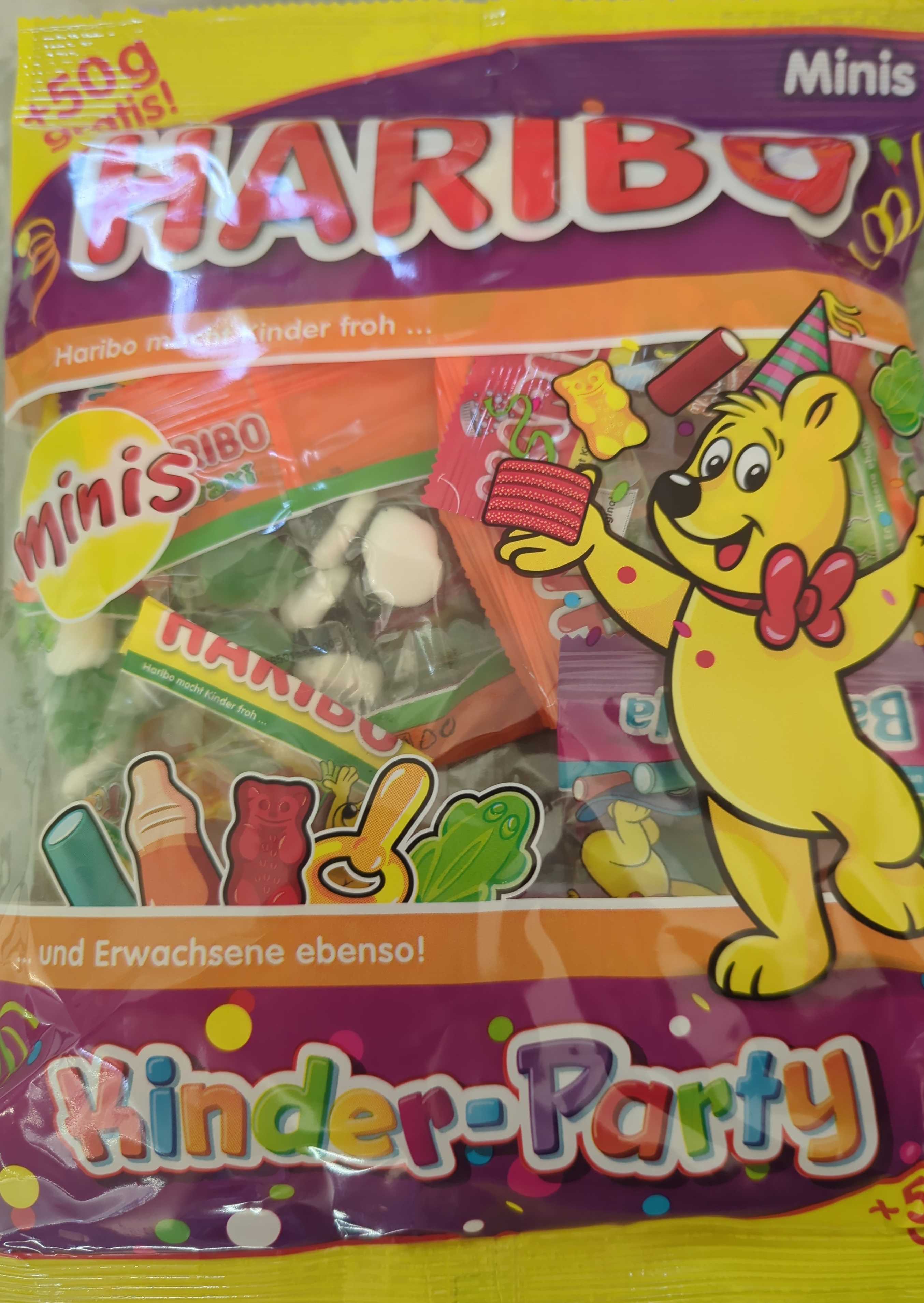 Kinder-Party, Minis, Gummibärchen 