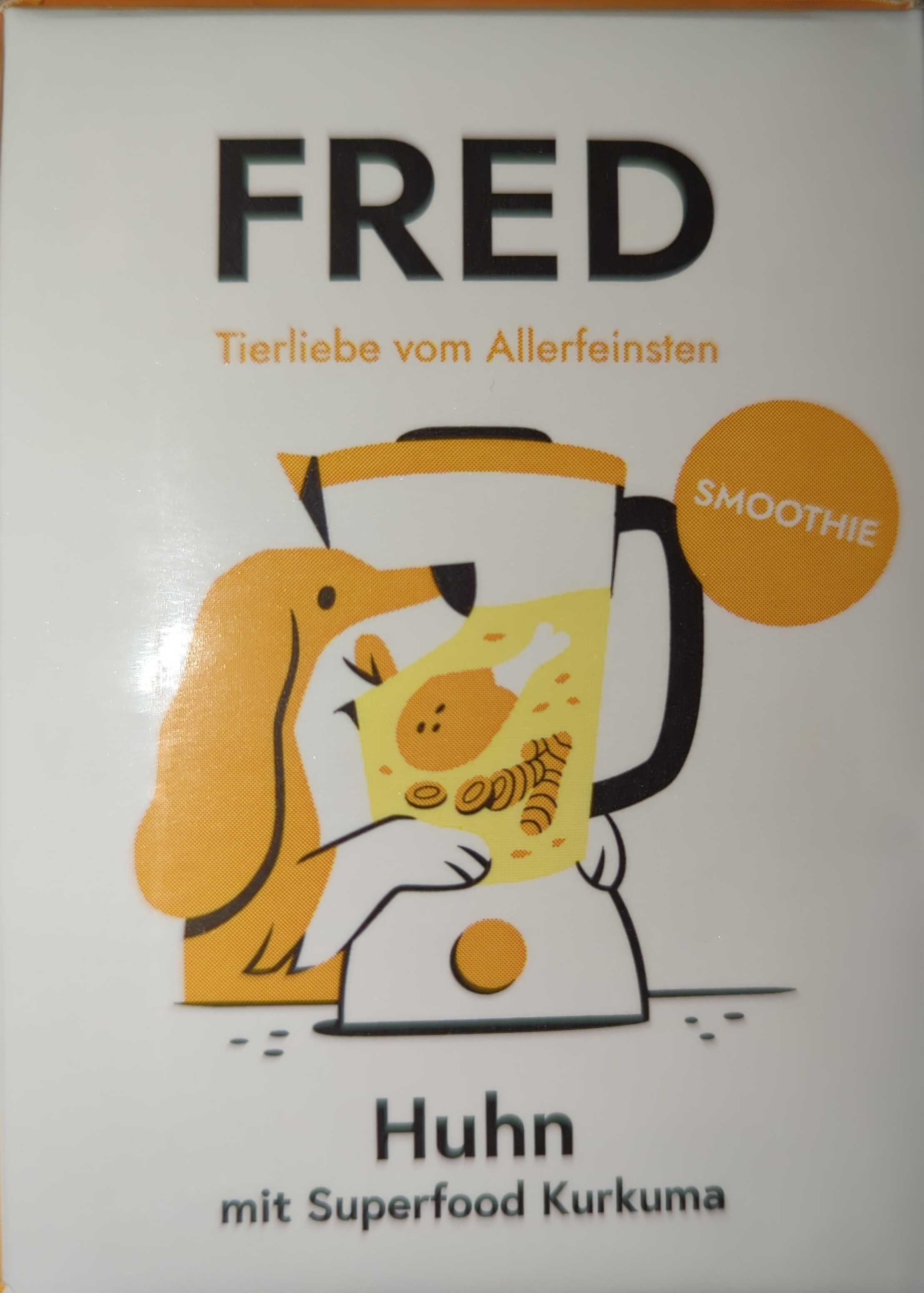 Smoothie Huhn mit Superfood Kurkuma 