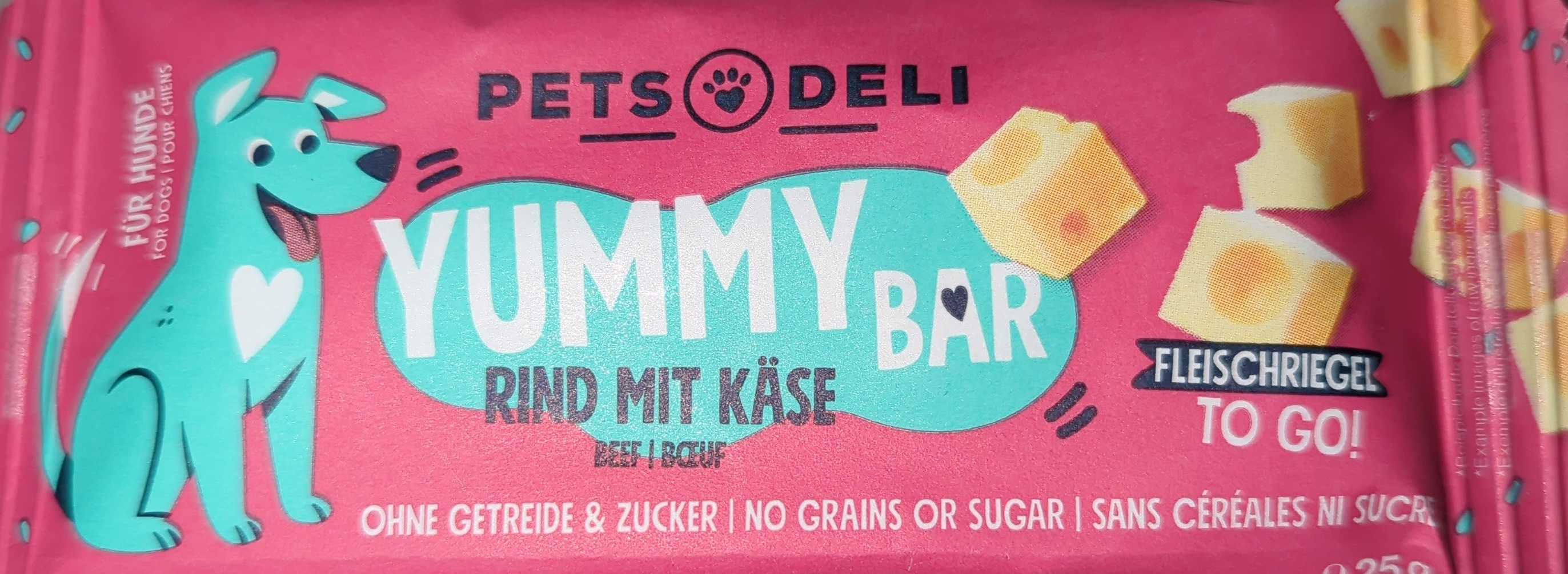 Yummy Bar, Rind mit Käse