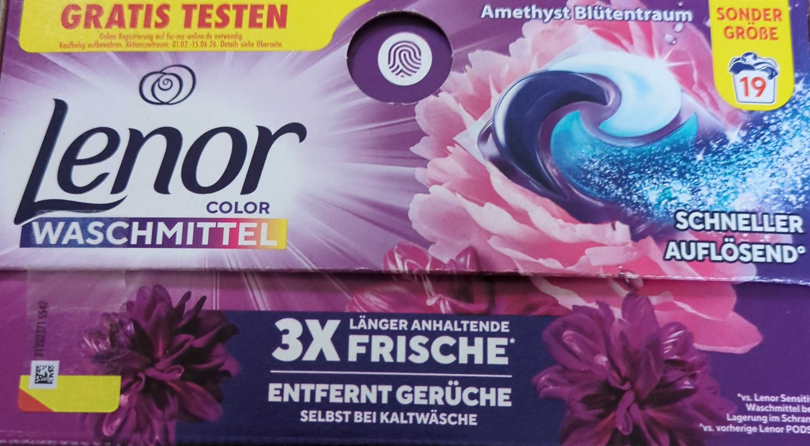 Waschmittel Volr, Amethyst Blütentraum