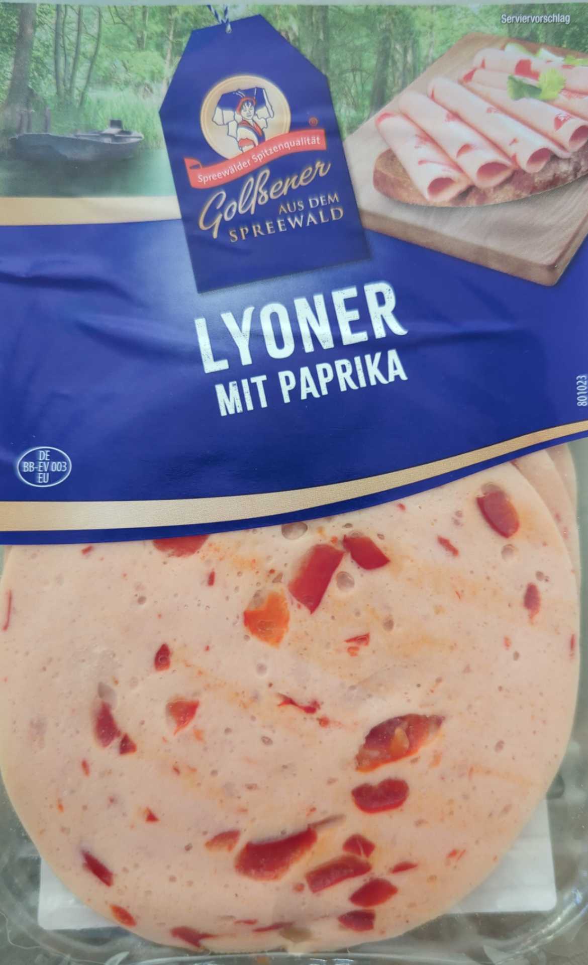 Lyoner mit Paprika