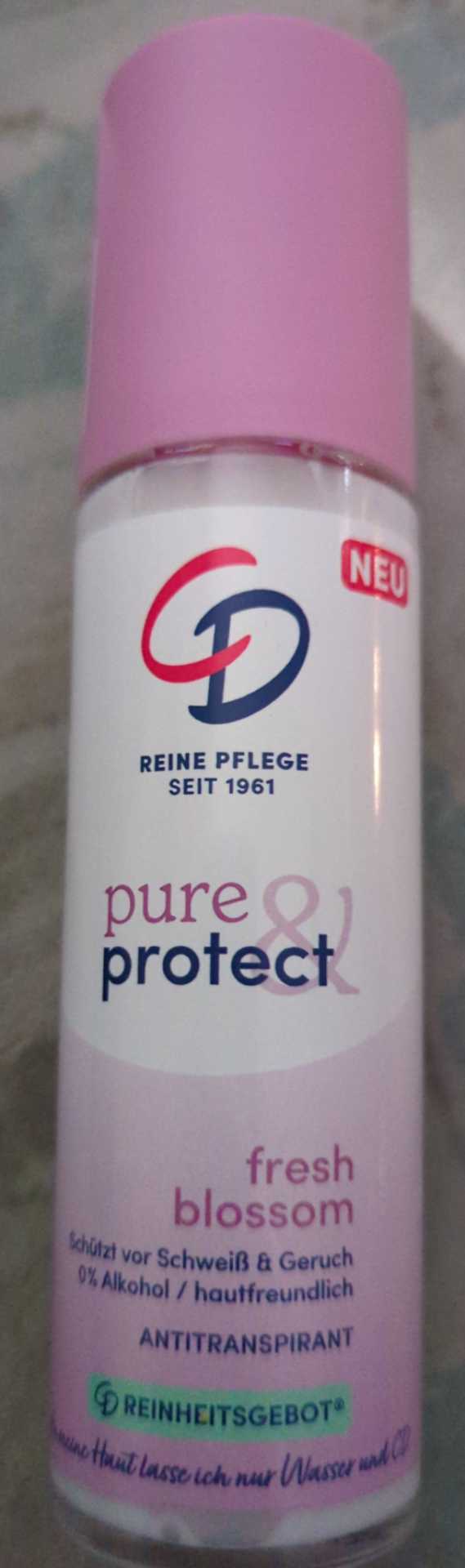 pure & protect, fresh blossom, Antitranspirant, Deo