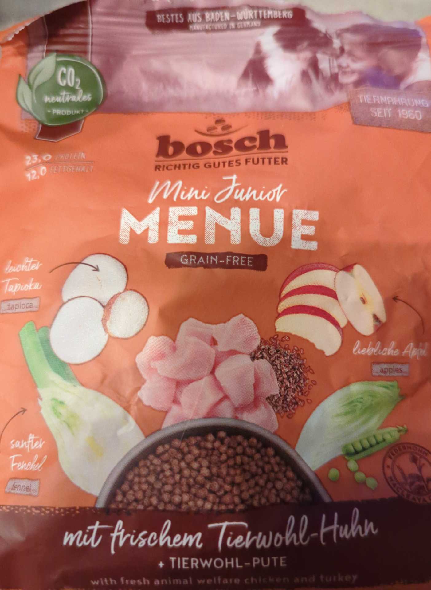 Mini Junior Menue, mit frischem Tierwohl-Huhn