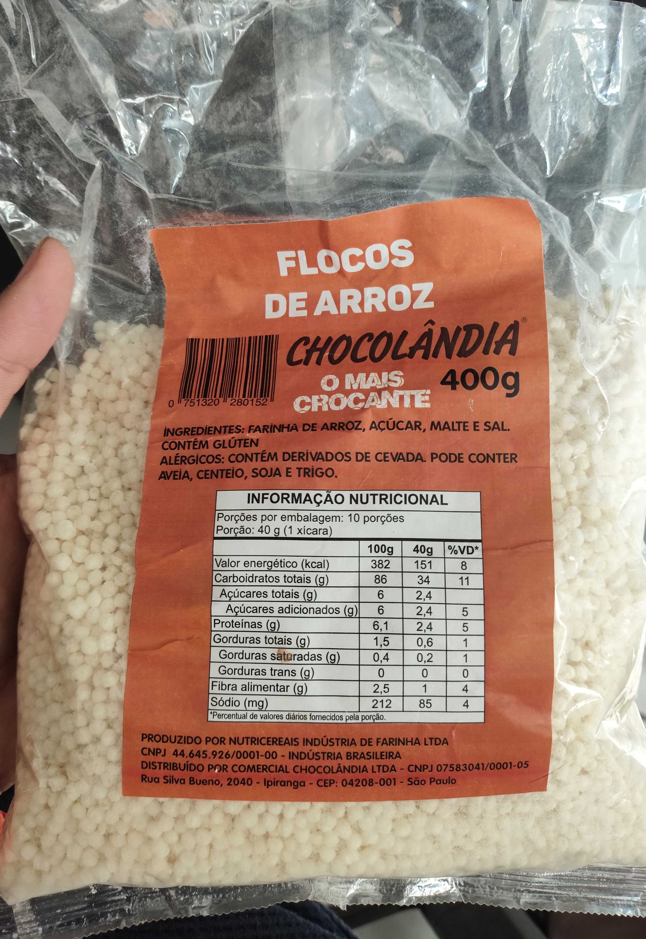 Flocos de arroz