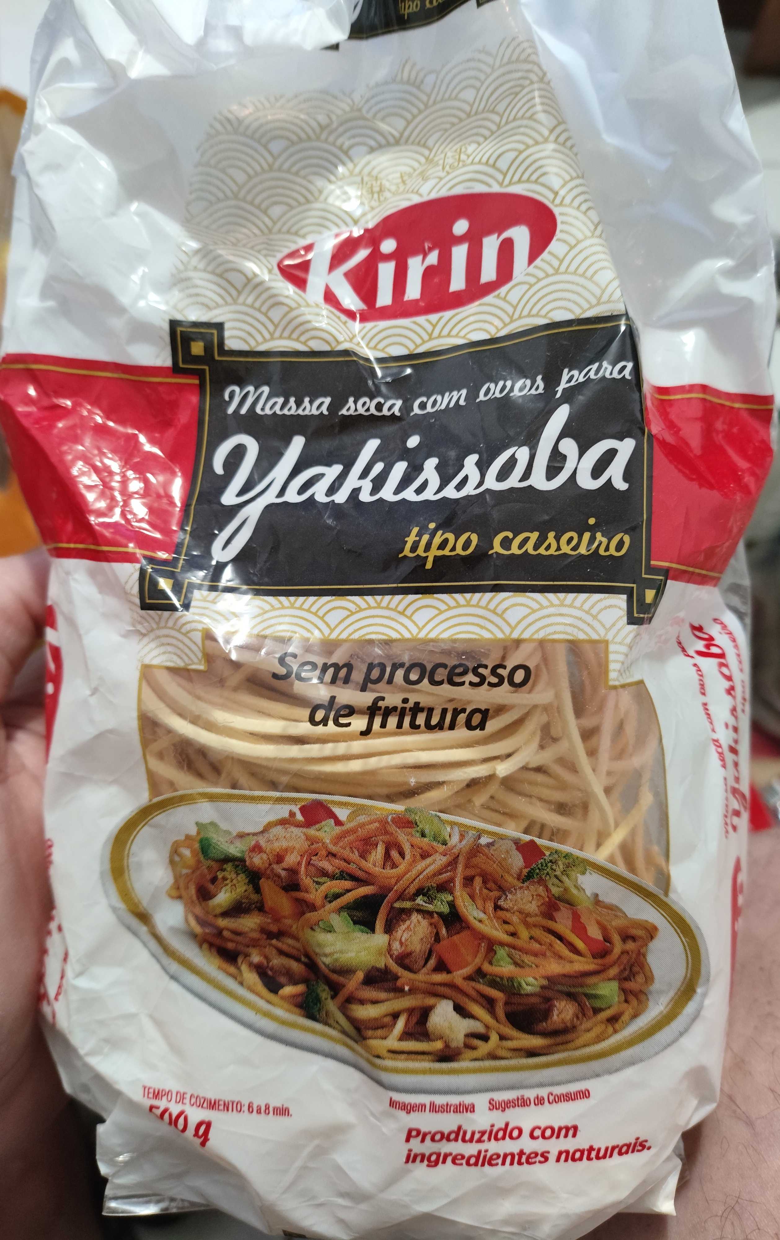 Massa seca para Yakisoba 