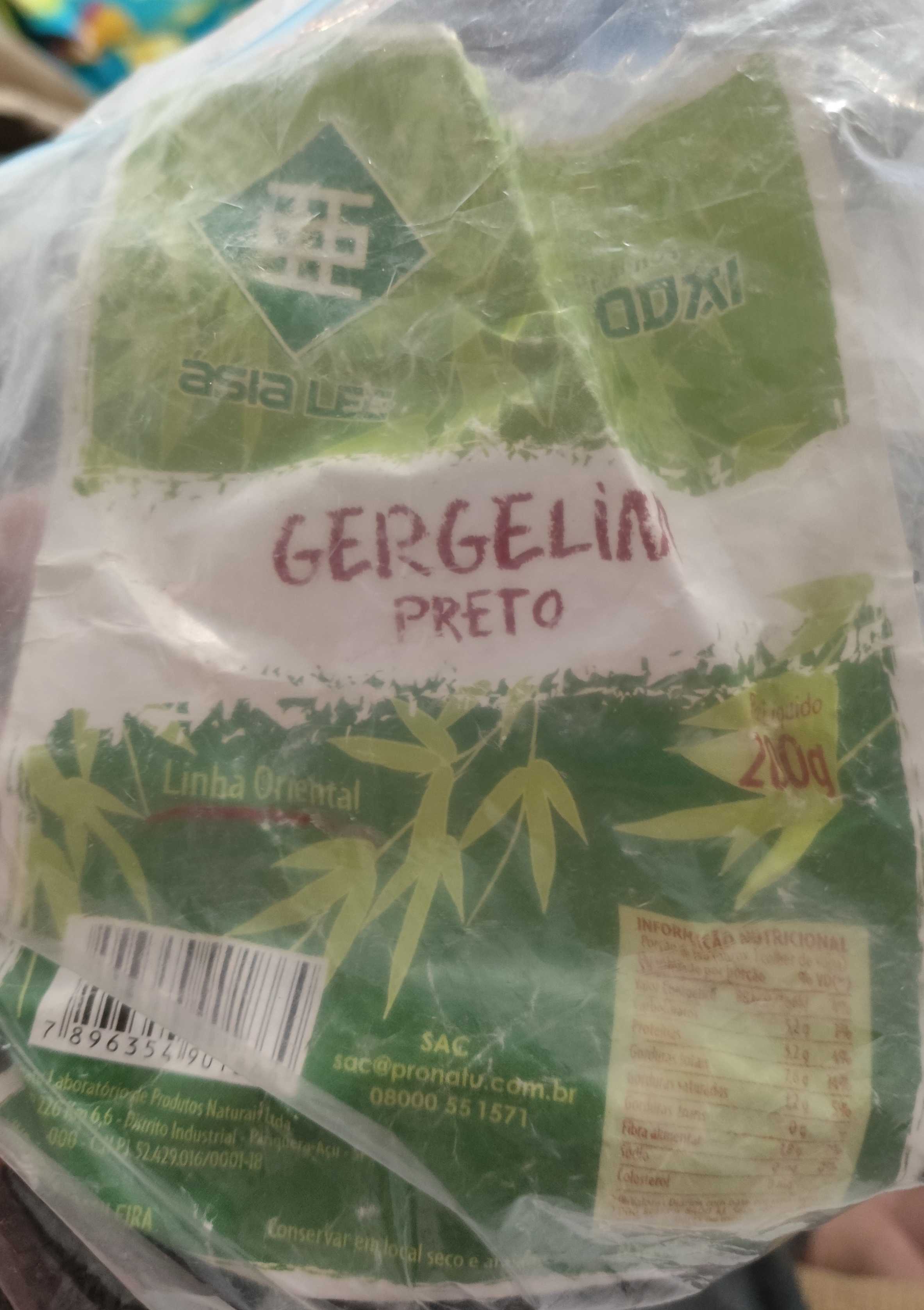 Gergelim preto 