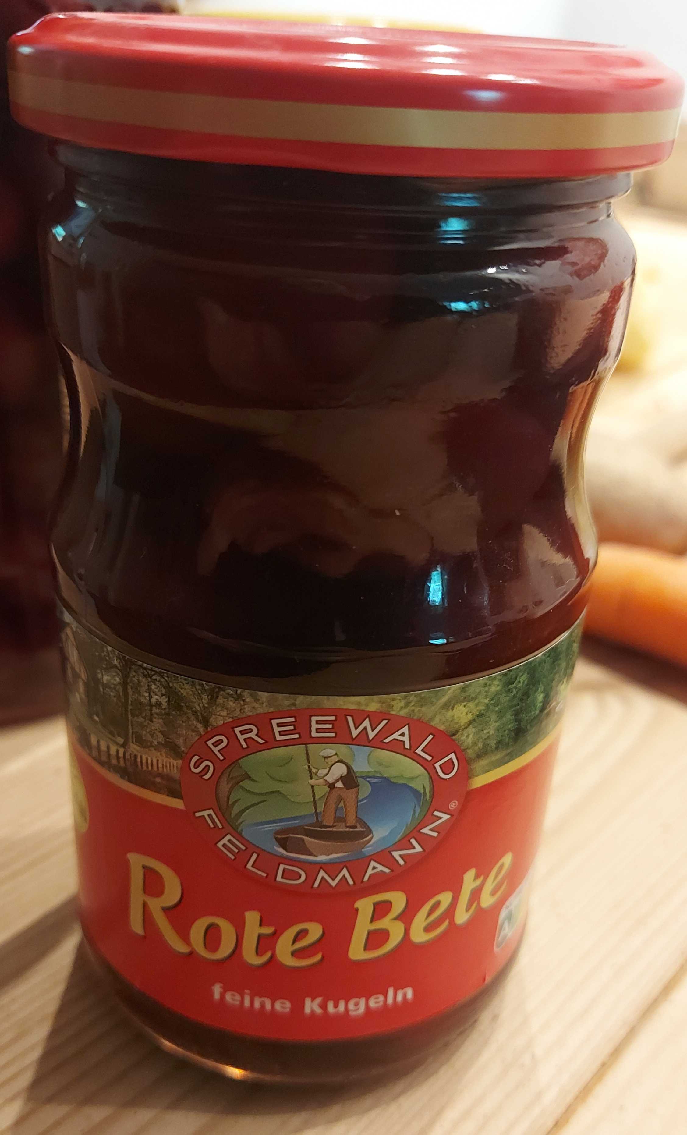 Rote Bete feine Kugeln