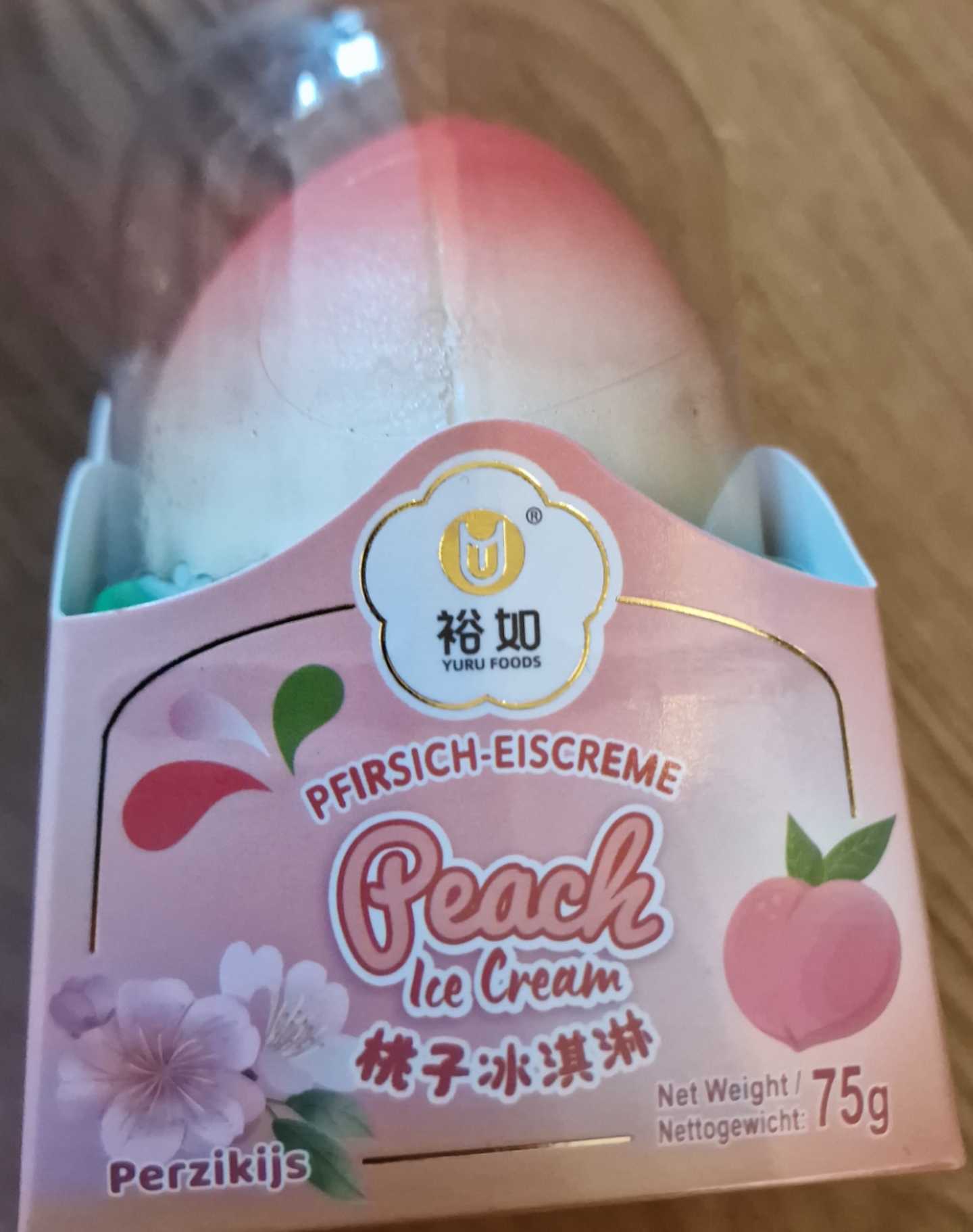 Pfirsich Ice Cream