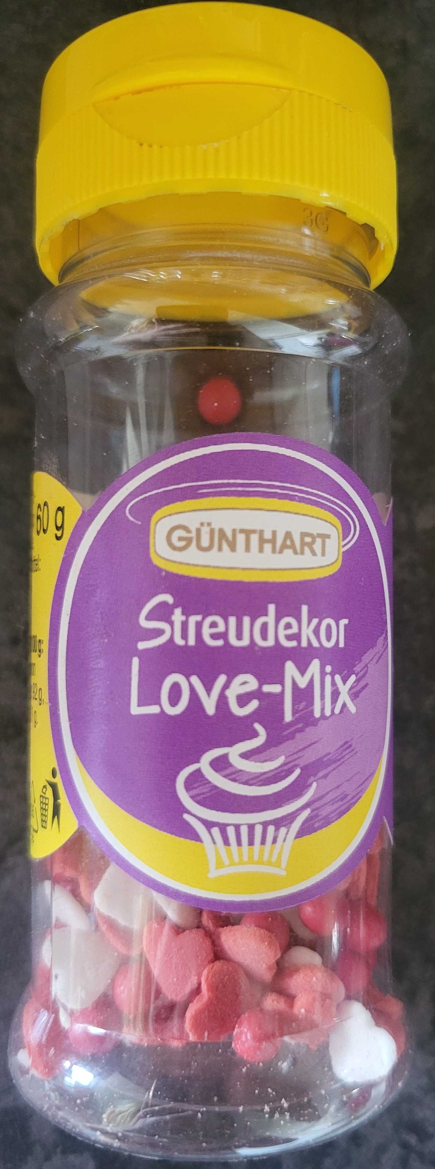 Streudekor Love-Mix