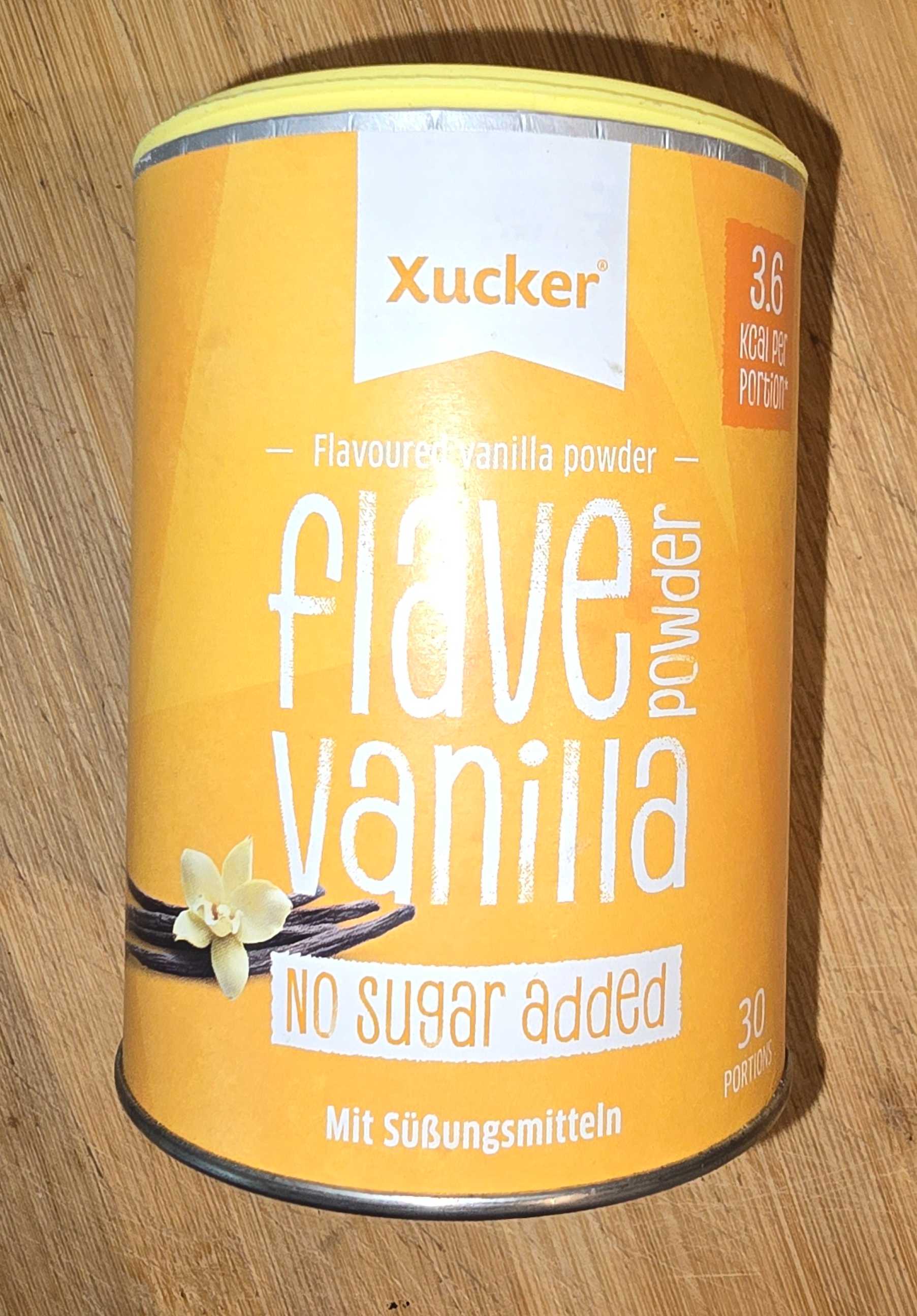 Xucker flave powder vanilla