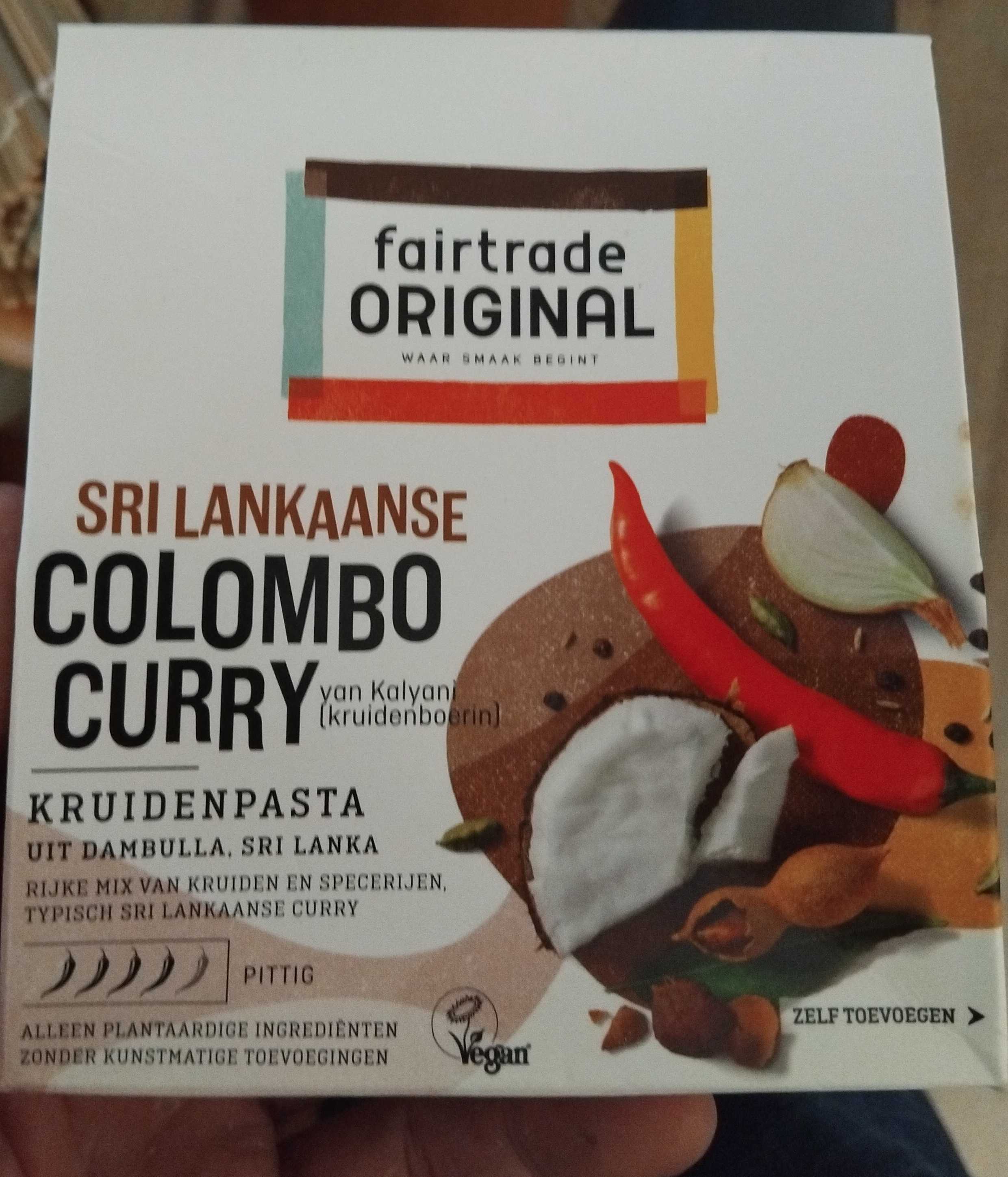 Sri lankaanse colombo curry