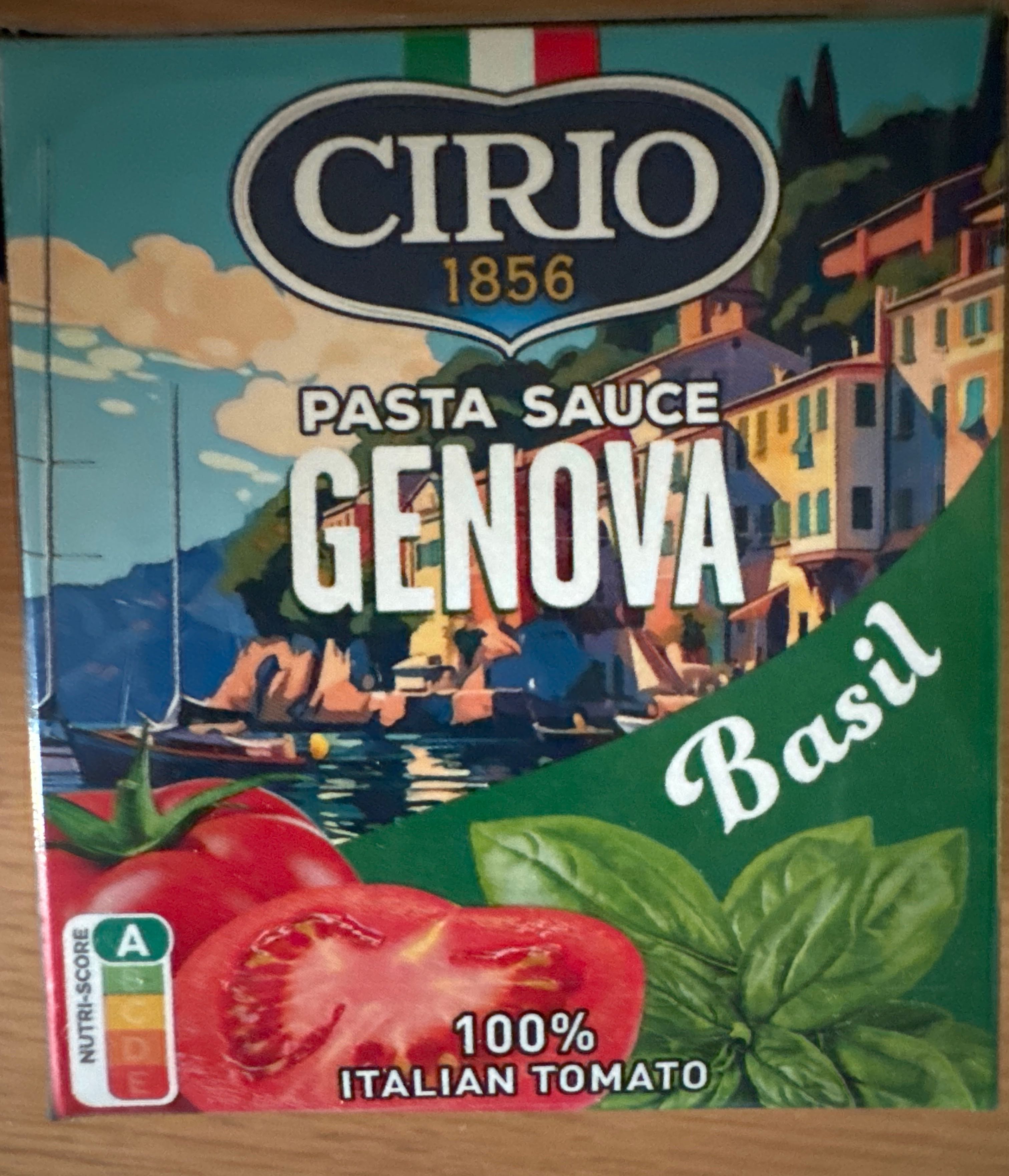 Pasta Sauce Genova Basil