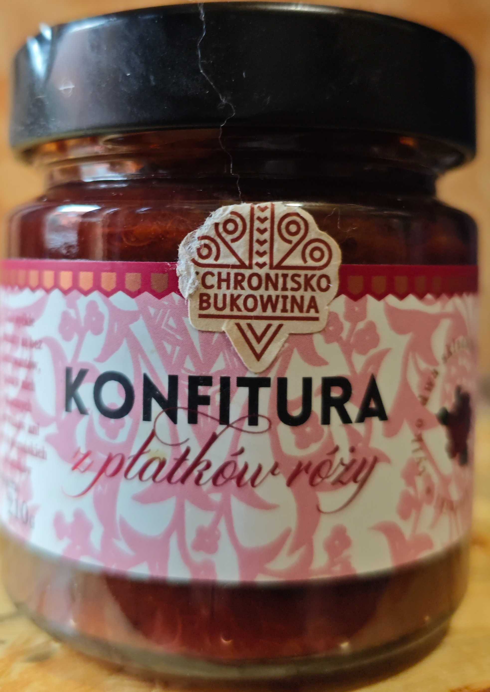 Konfitura z płatków róży 