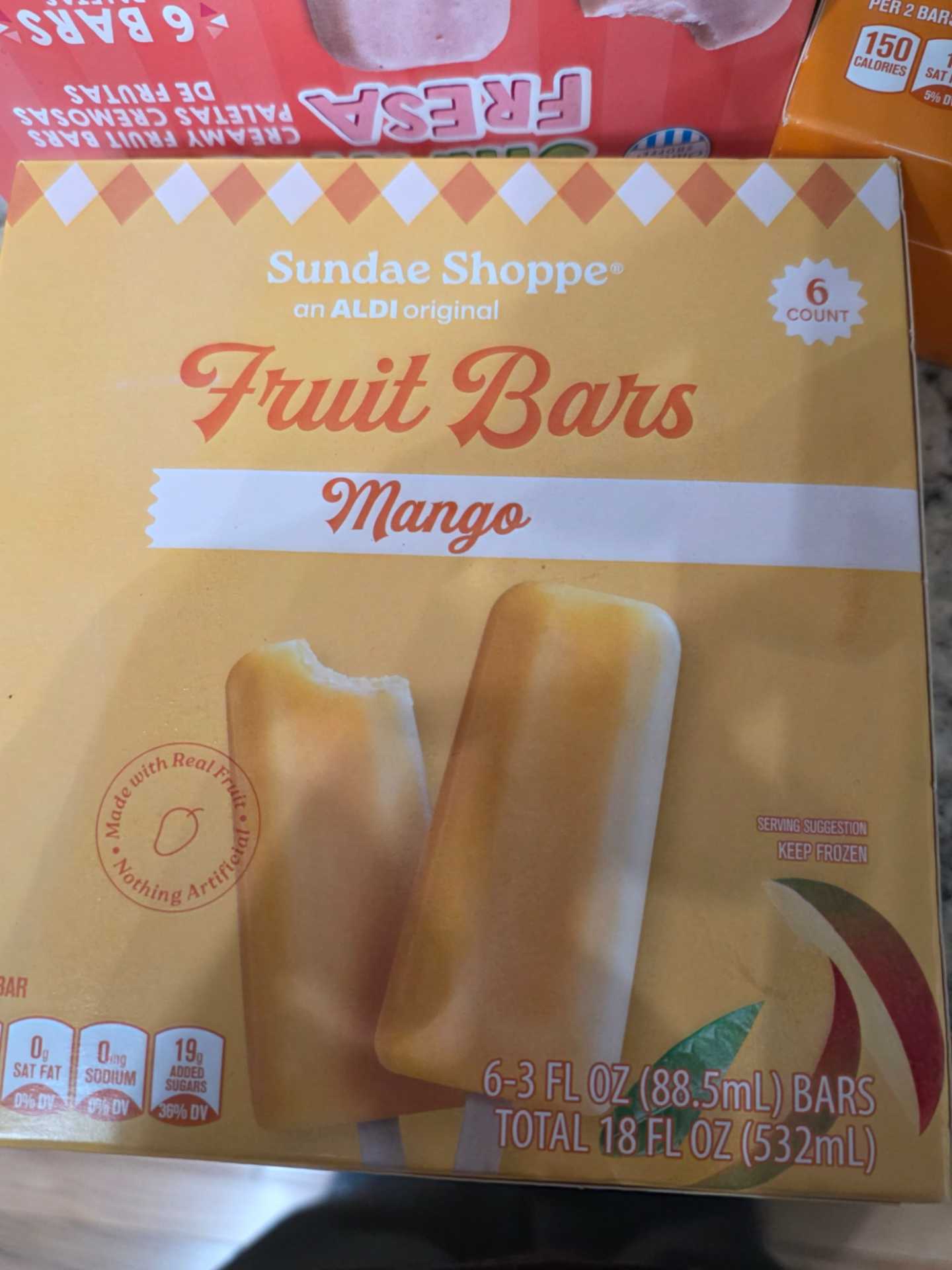 Mango fruit bars