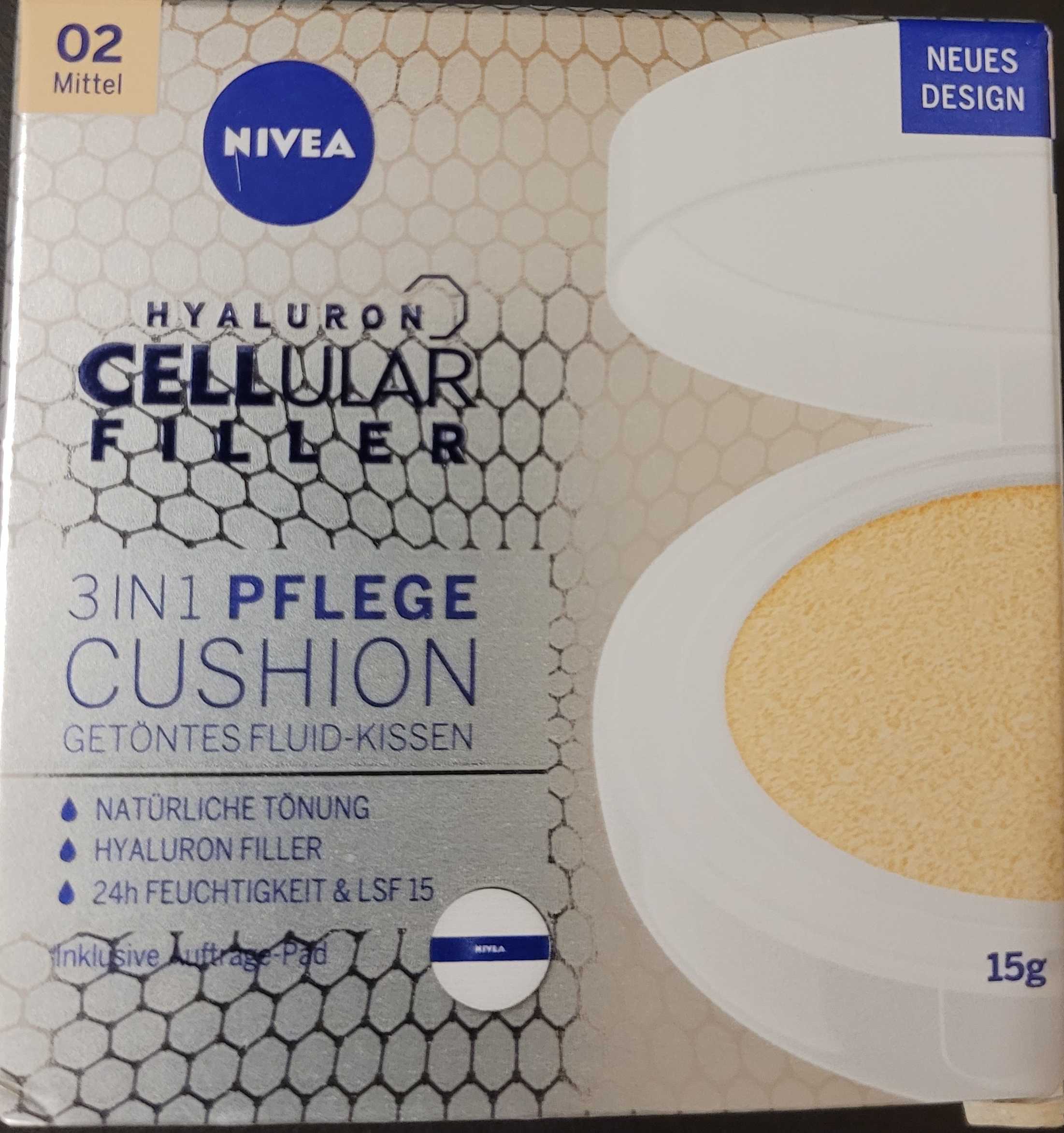 3 in 1 Pflege Cushion getönt