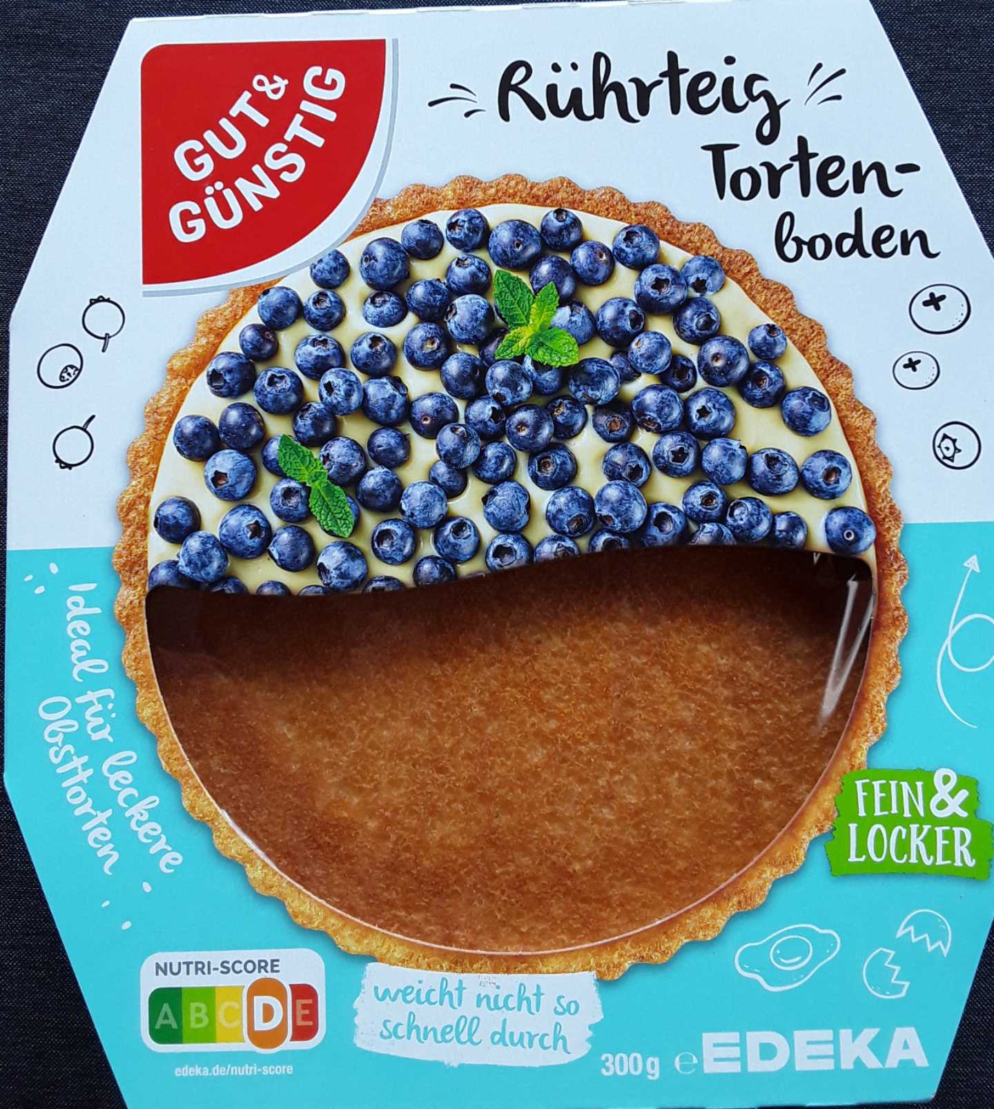 Tortenboden - Rührteig