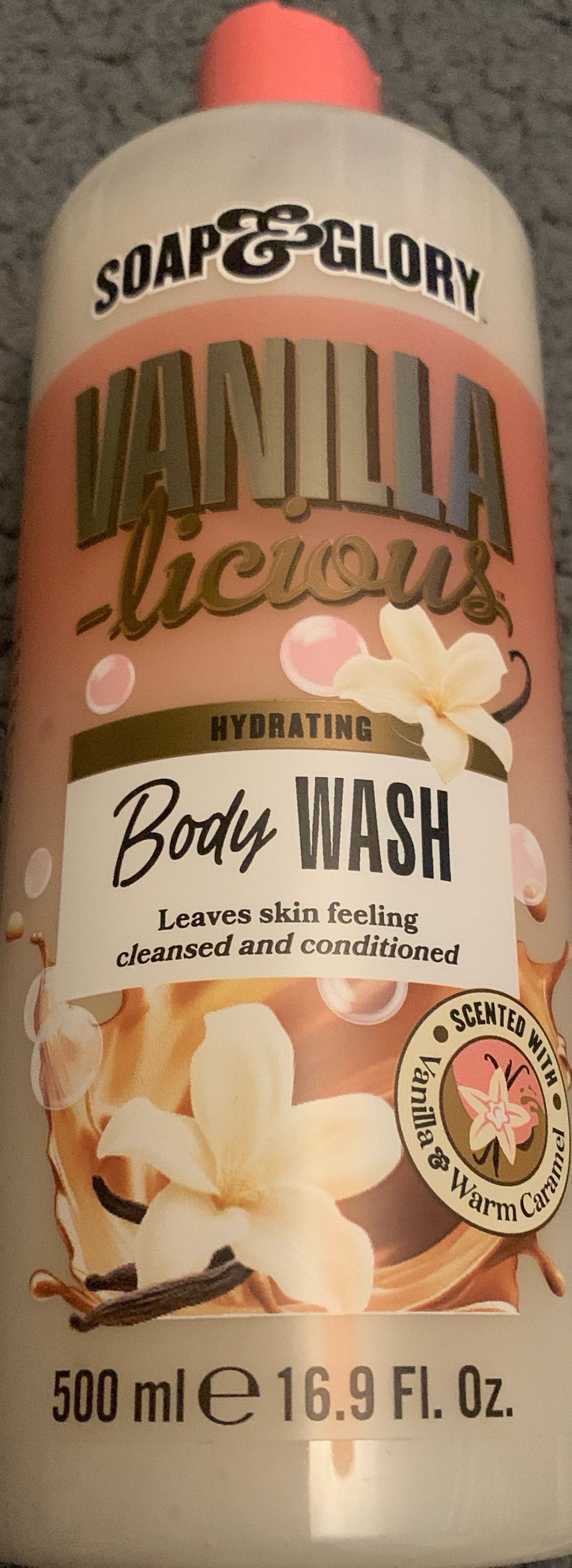 Vanilla-licious body wash