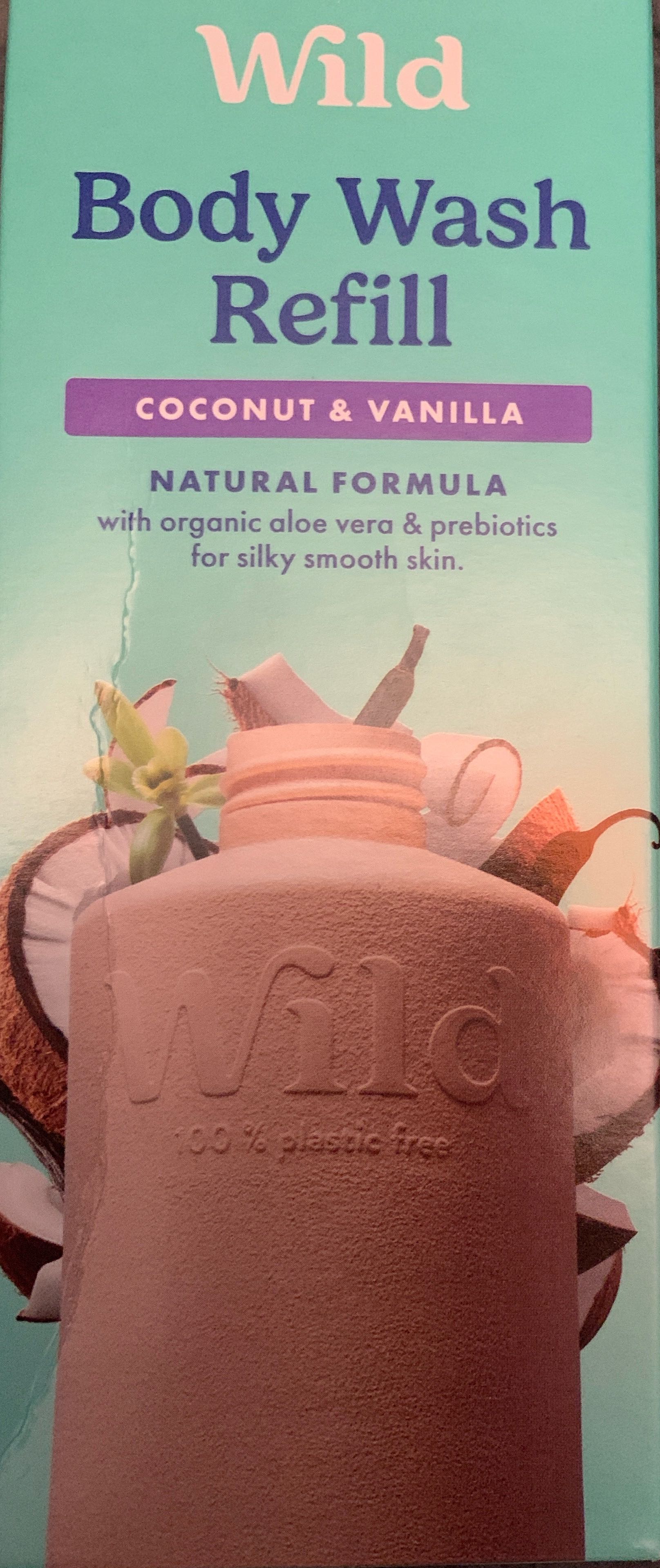 Coconut & vanilla body wash