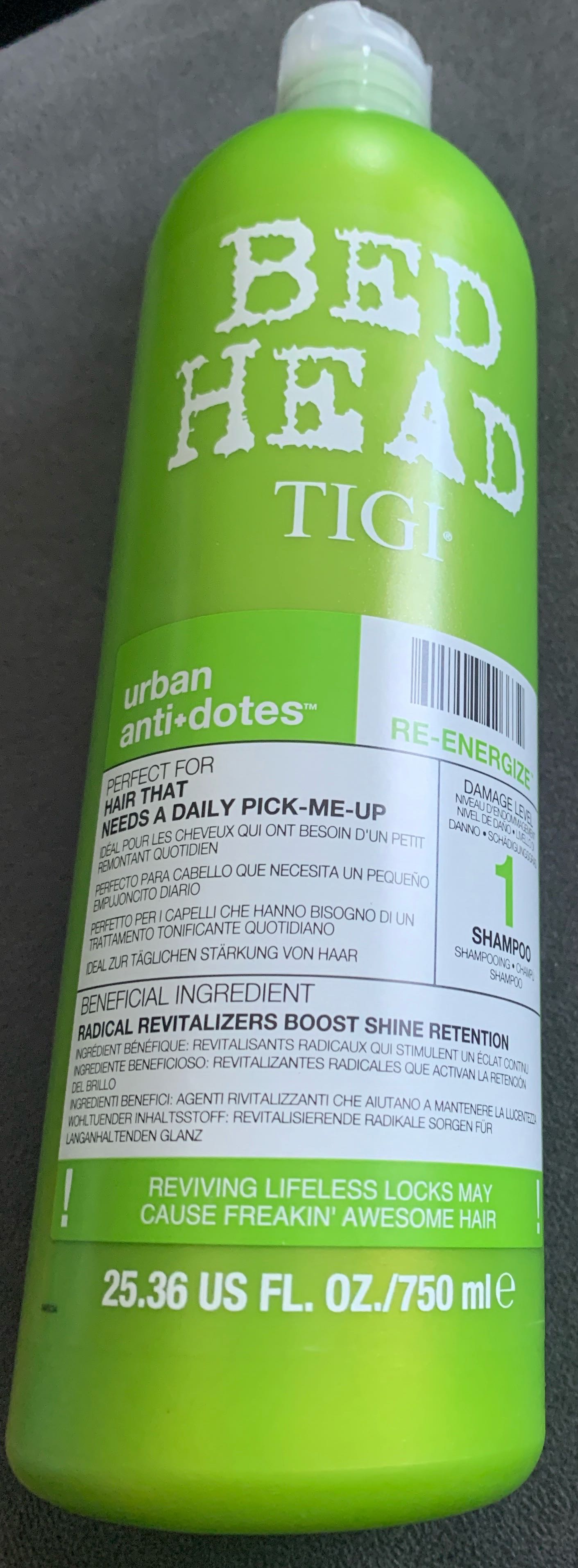 Re-energize shampoo