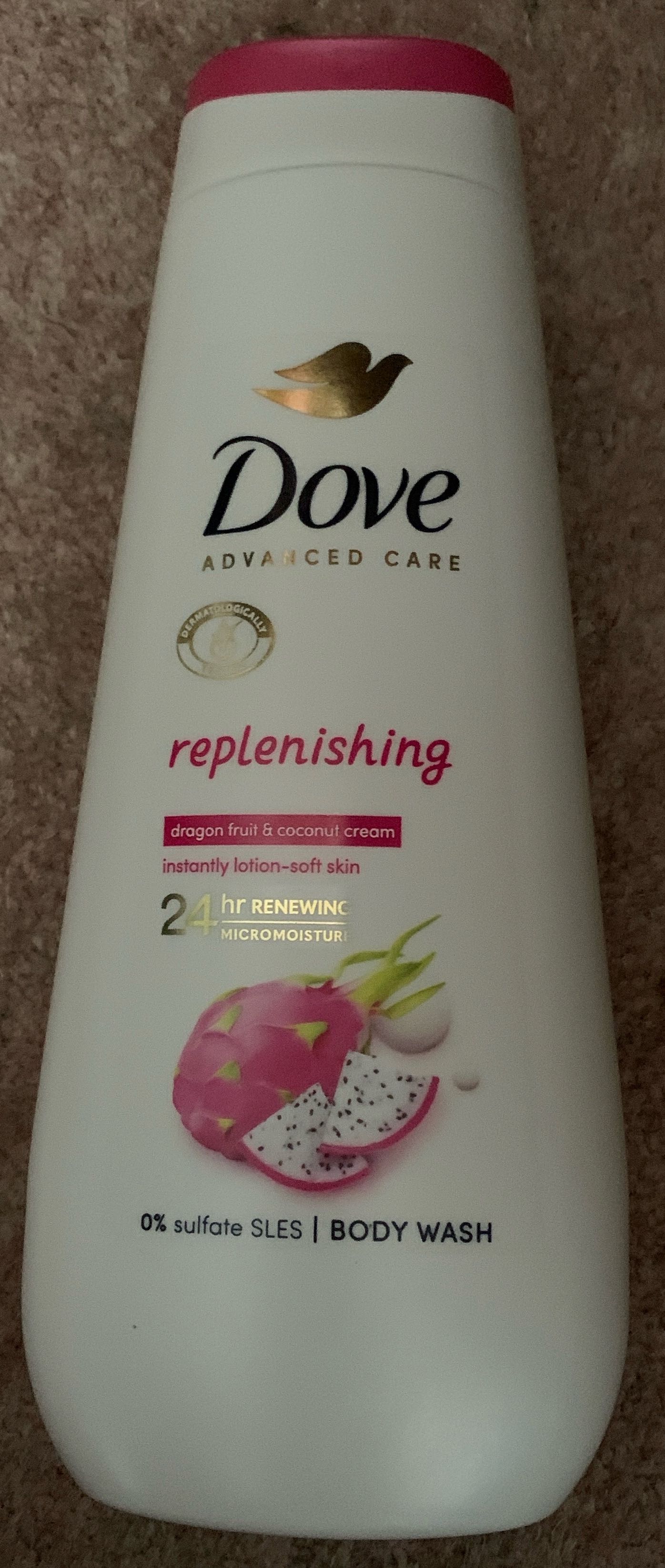 Replenishing body wash
