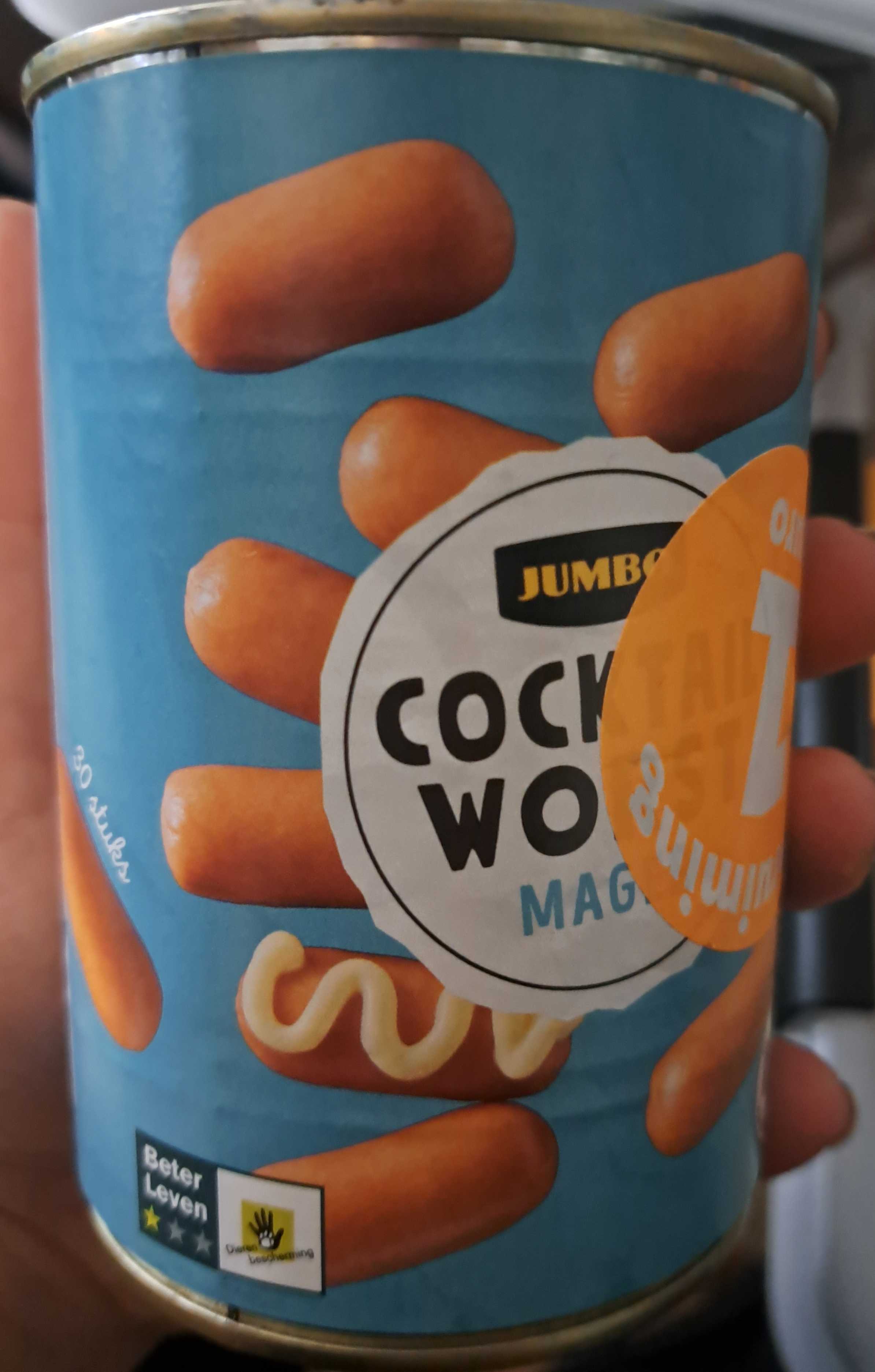 Jumbo cocktail worstjes mager