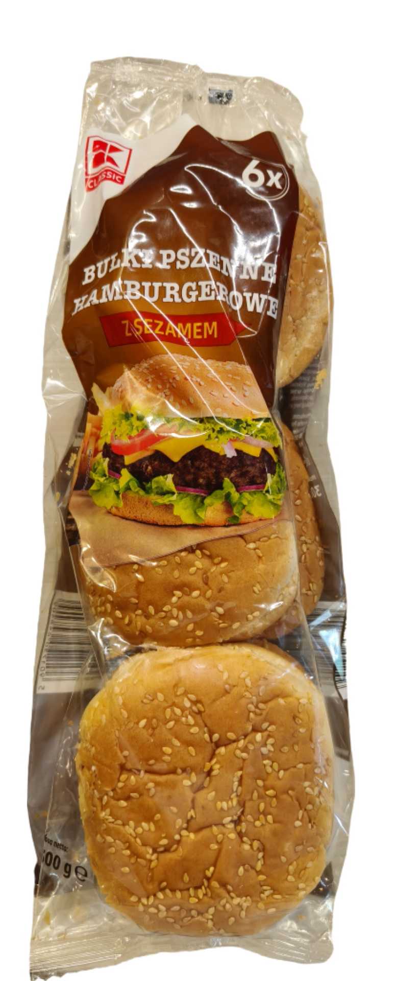 Bułki pszenne hamburgerowe