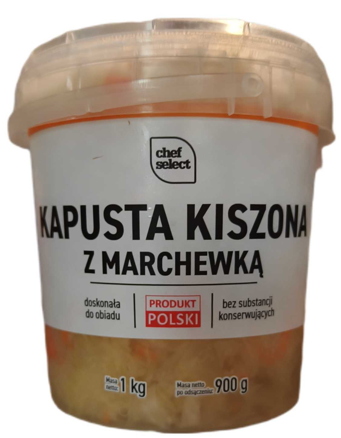 Kapusta kiszona z marchewką