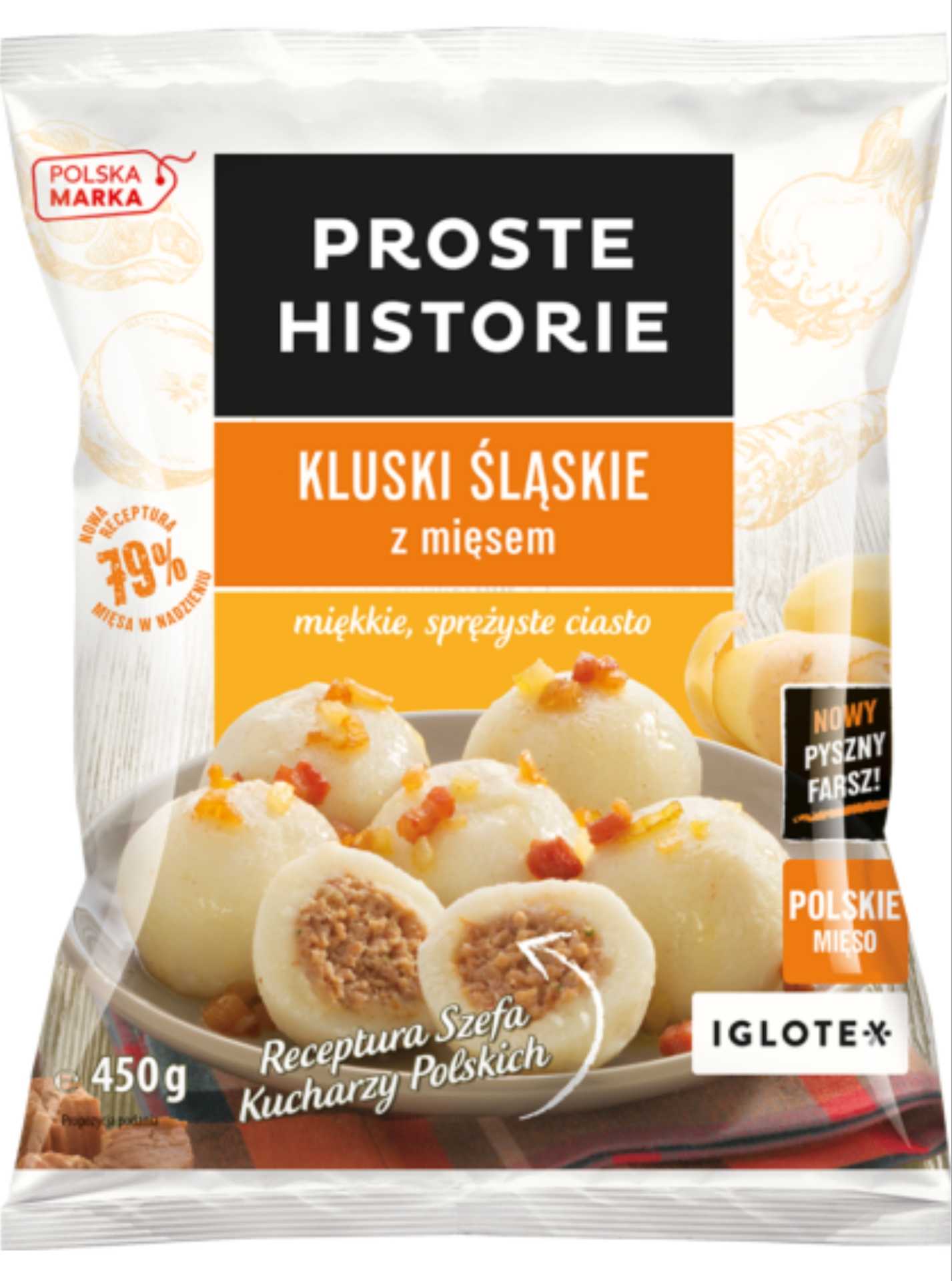 Kluski Śląskie z mięsem