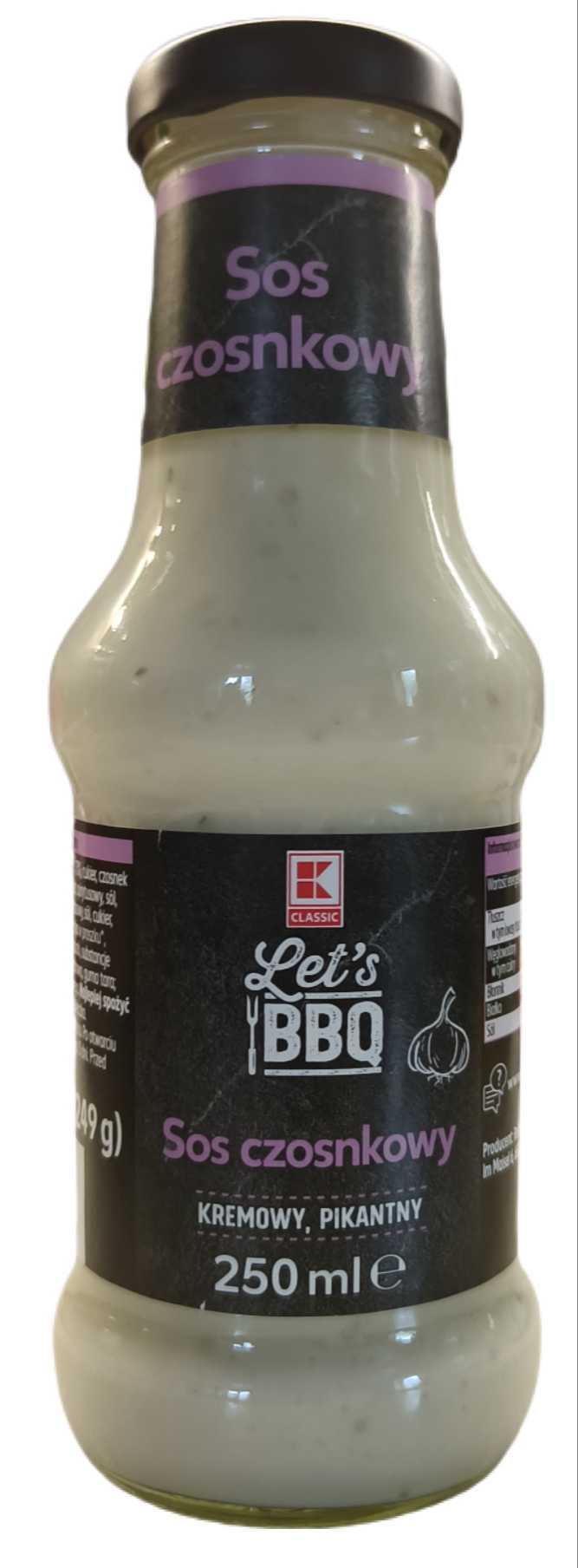 Let's BBQ Sos Czosnkowy