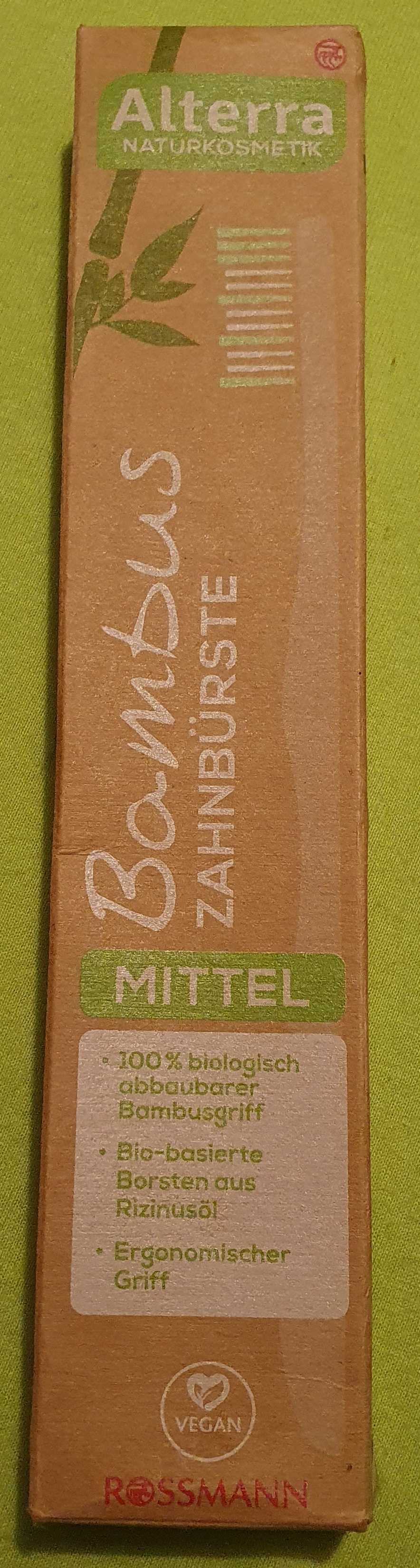 Zahnbürste Bambus (mittel)