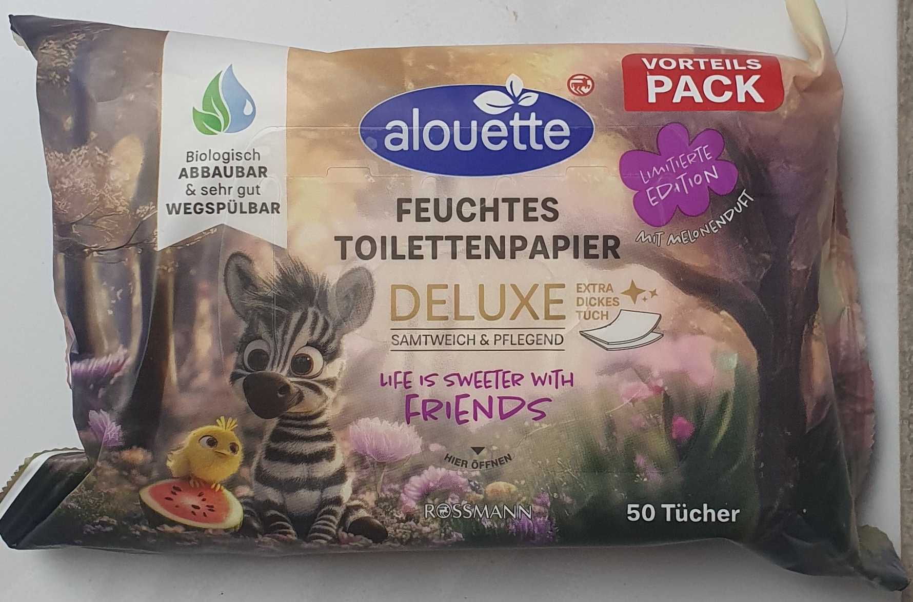 Feuchtes Toilettenpapier  Deluxe