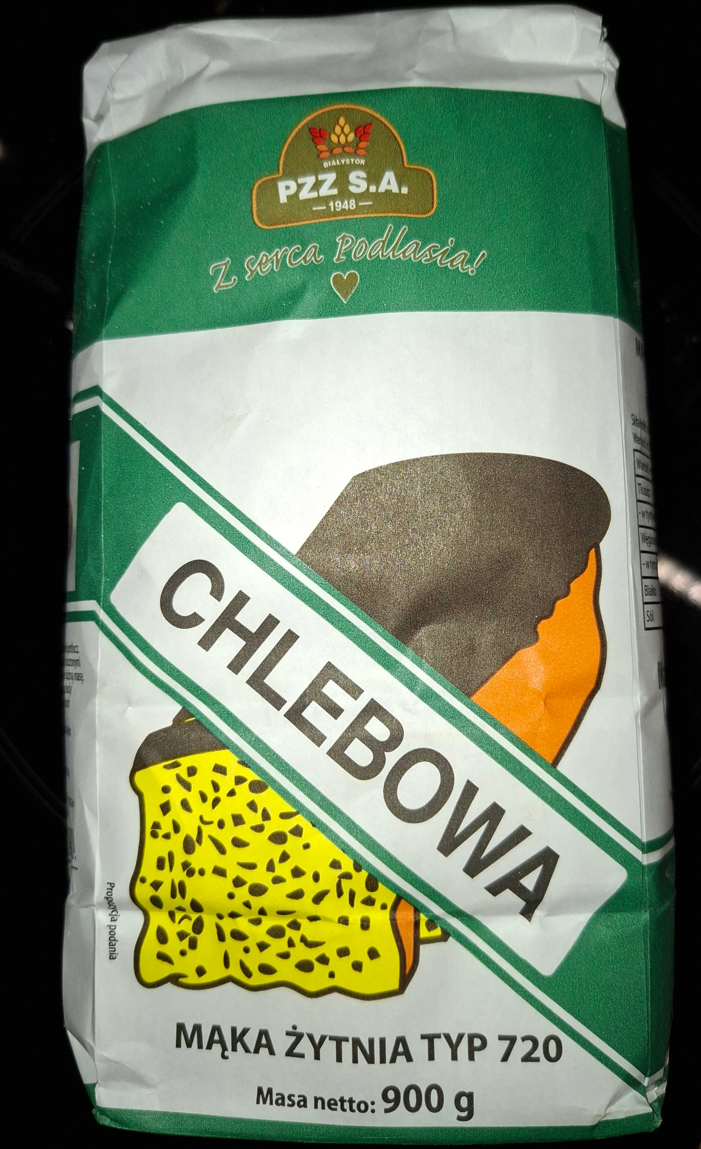 Chlebowa mąka żytnia typ 720