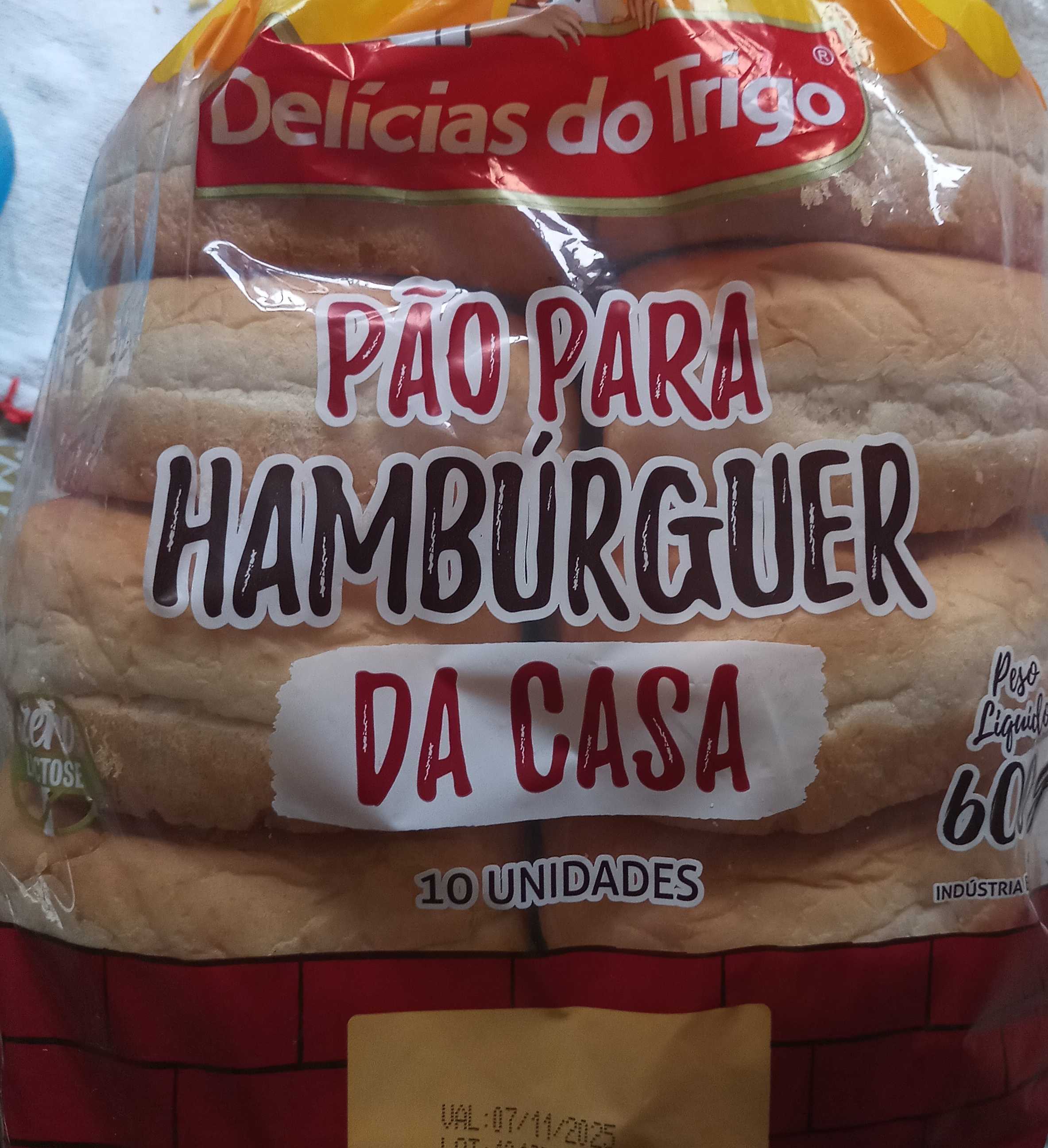 Pão de Hambúrguer 